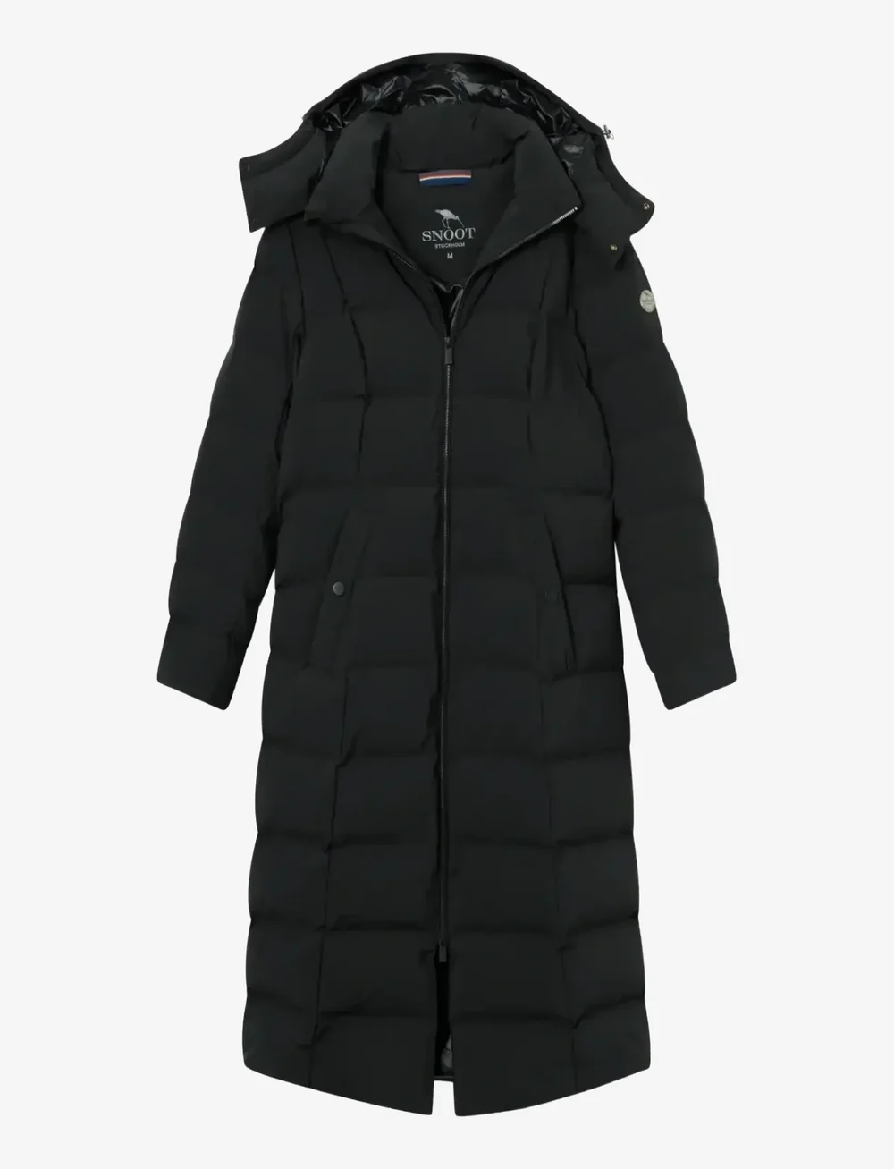 SNOOT - CUNEO JKT W - gewatteerde lange jassen - black - 2