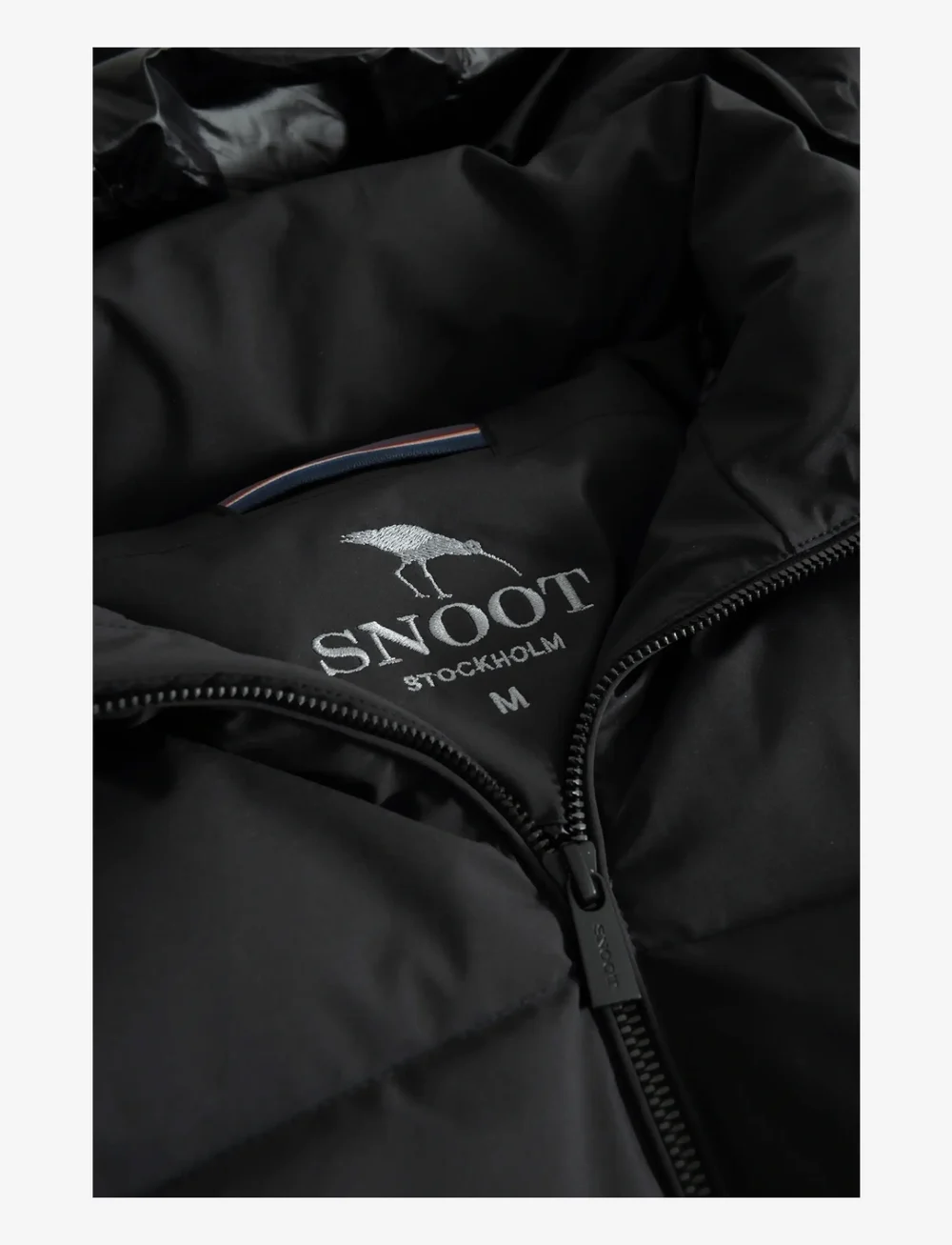SNOOT - CUNEO JKT W - gewatteerde lange jassen - black - 4