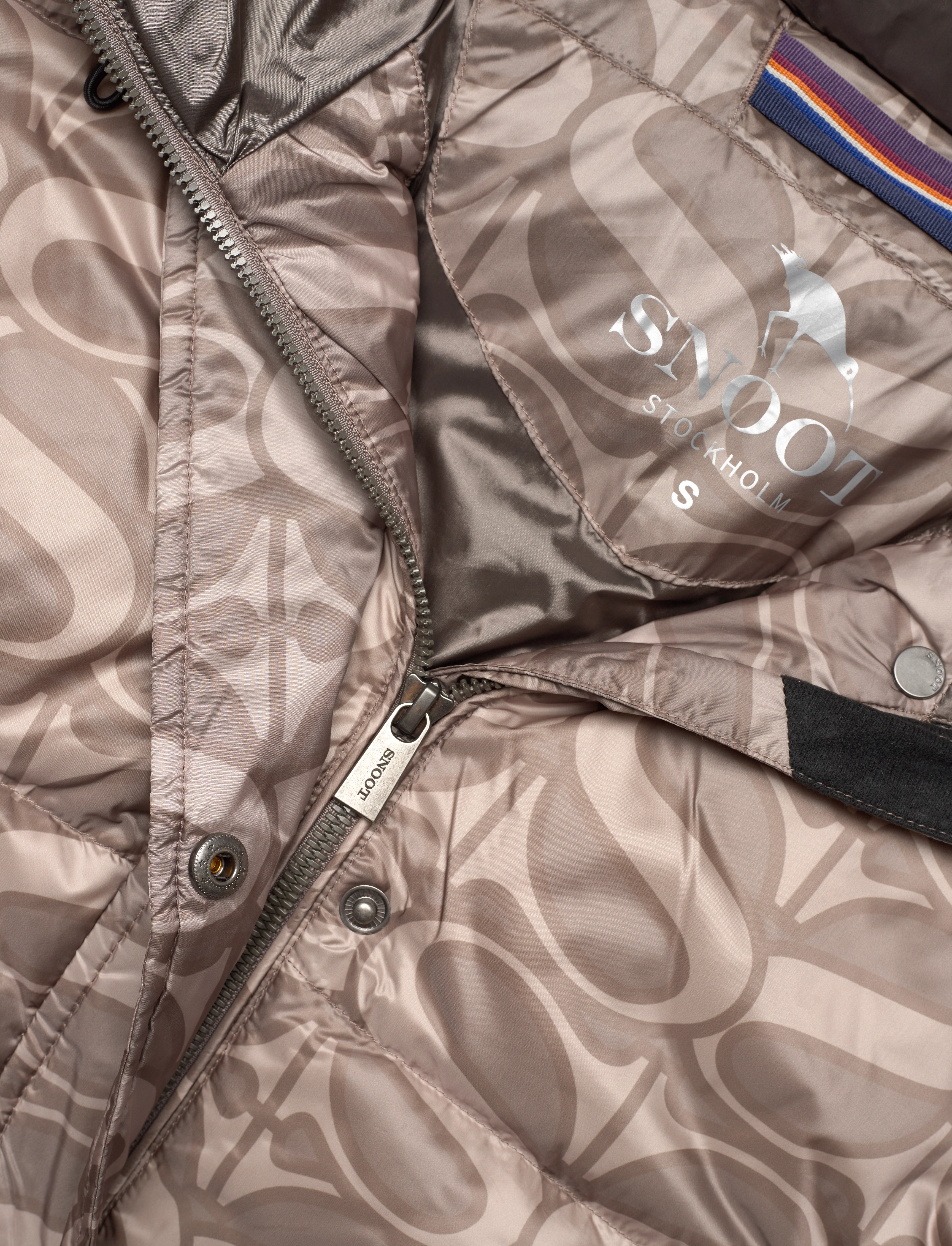 SNOOT - MASELLA JKT W - dūnu jakas - noguat s print - 2