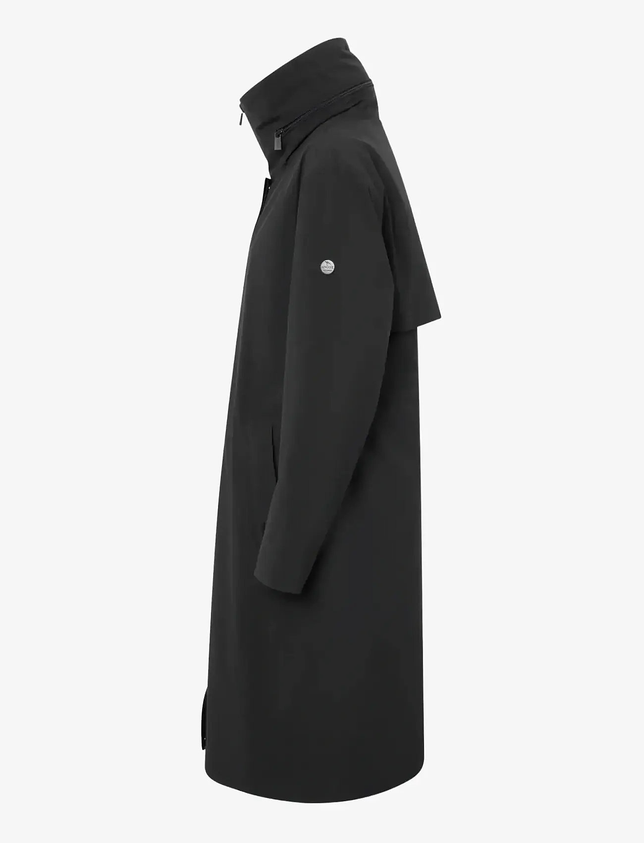 SNOOT - BIELLA COAT W - mantlid - black - 2