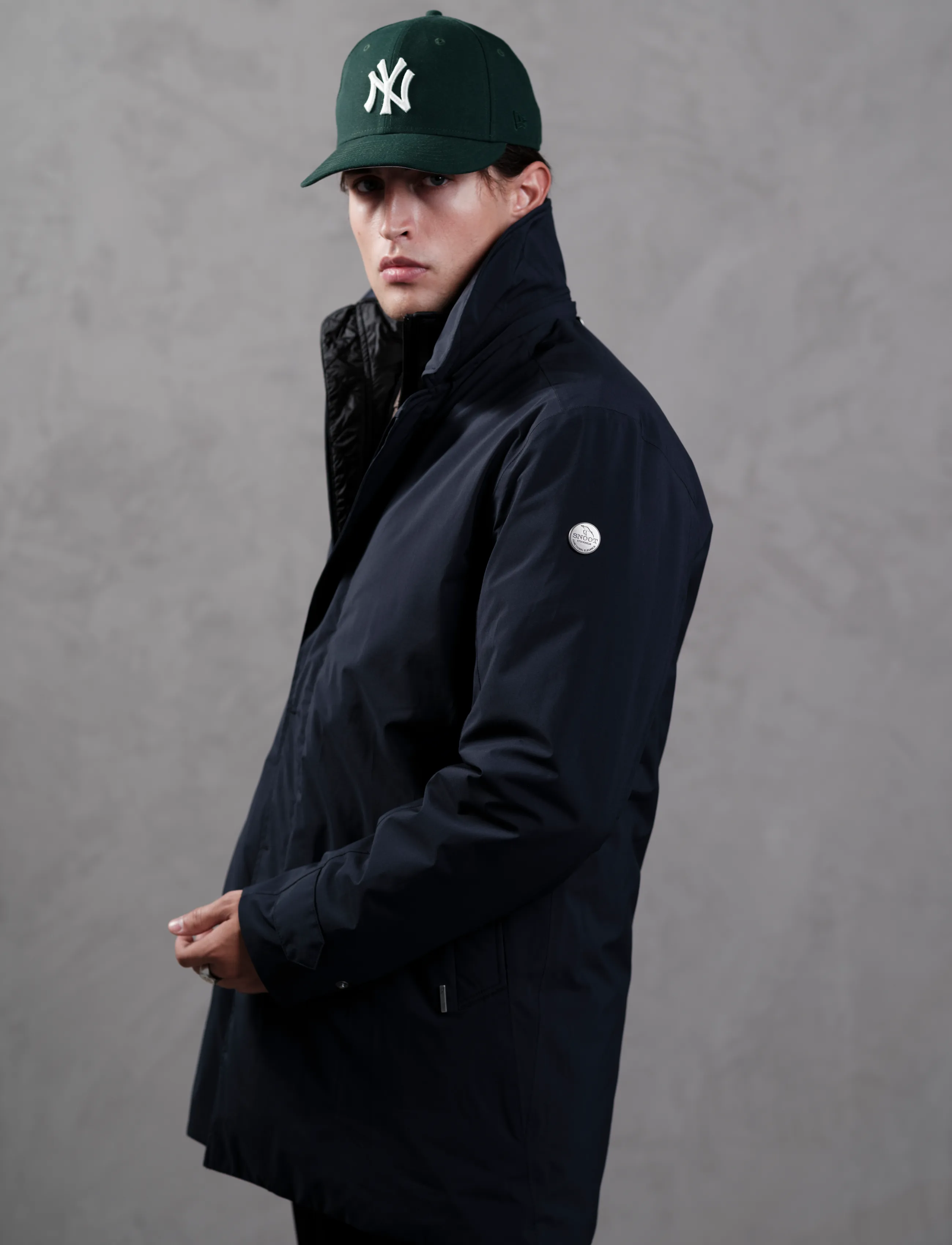 SNOOT SALERNO JKT M - Jackets - NAVY / navy