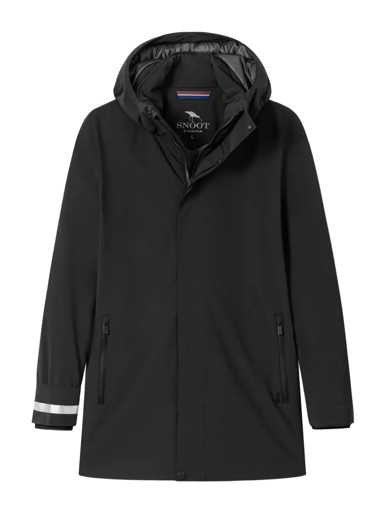 SNOOT TERAMO COAT M - Rain coats - BLACK / navy
