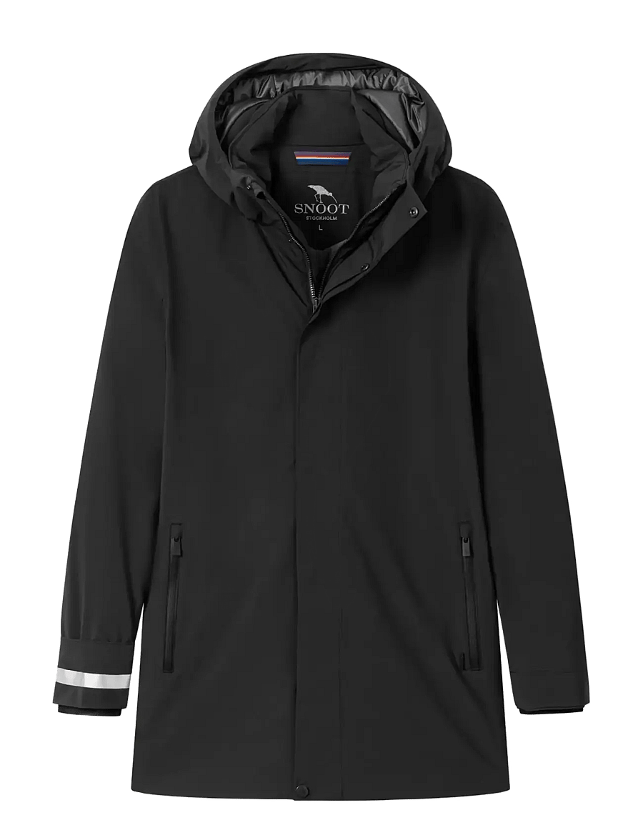 SNOOT - TERAMO COAT M - regnjackor - black - 1