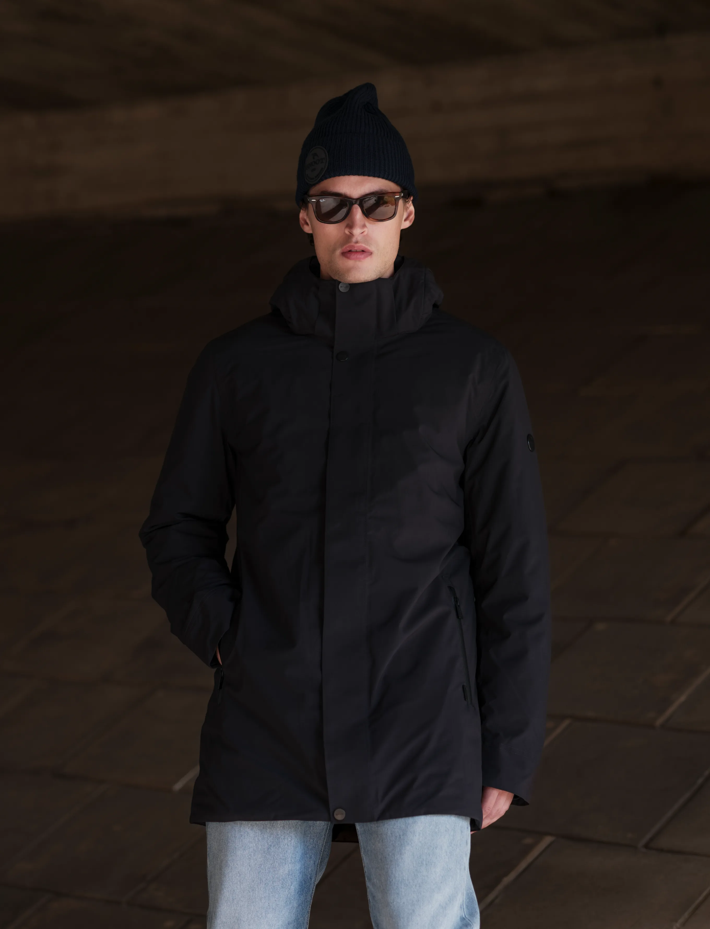 SNOOT TERAMO COAT M - Regenmäntel - NAVY / navy