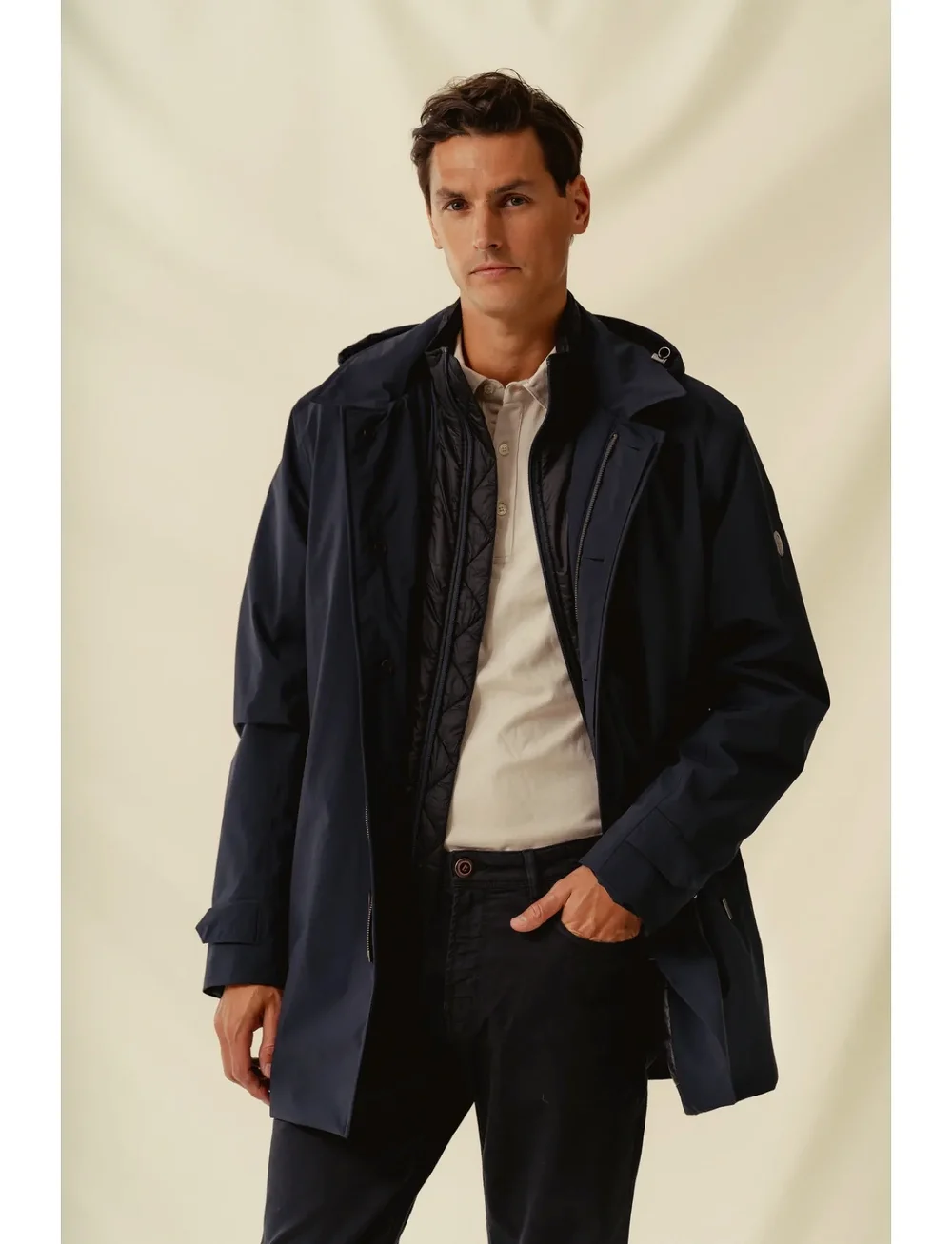 SNOOT - TRENTO DUE COAT M - vinterjakker - navy - 0
