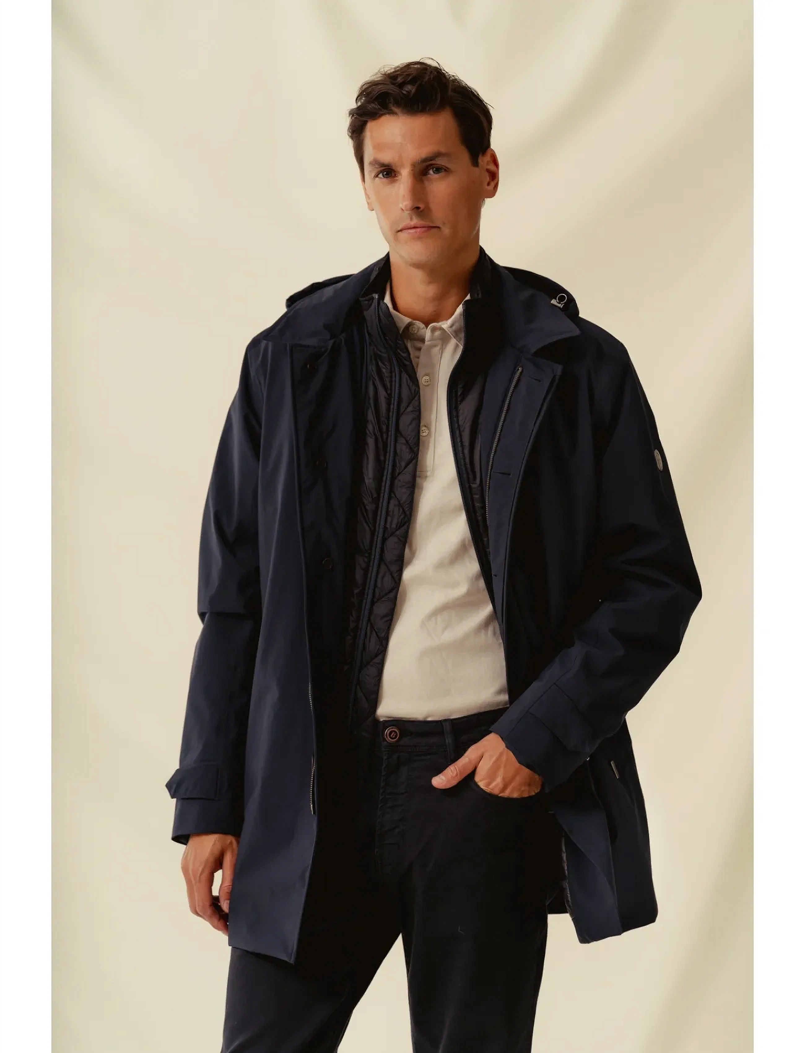 SNOOT - TRENTO DUE COAT M - parkas - navy - 0