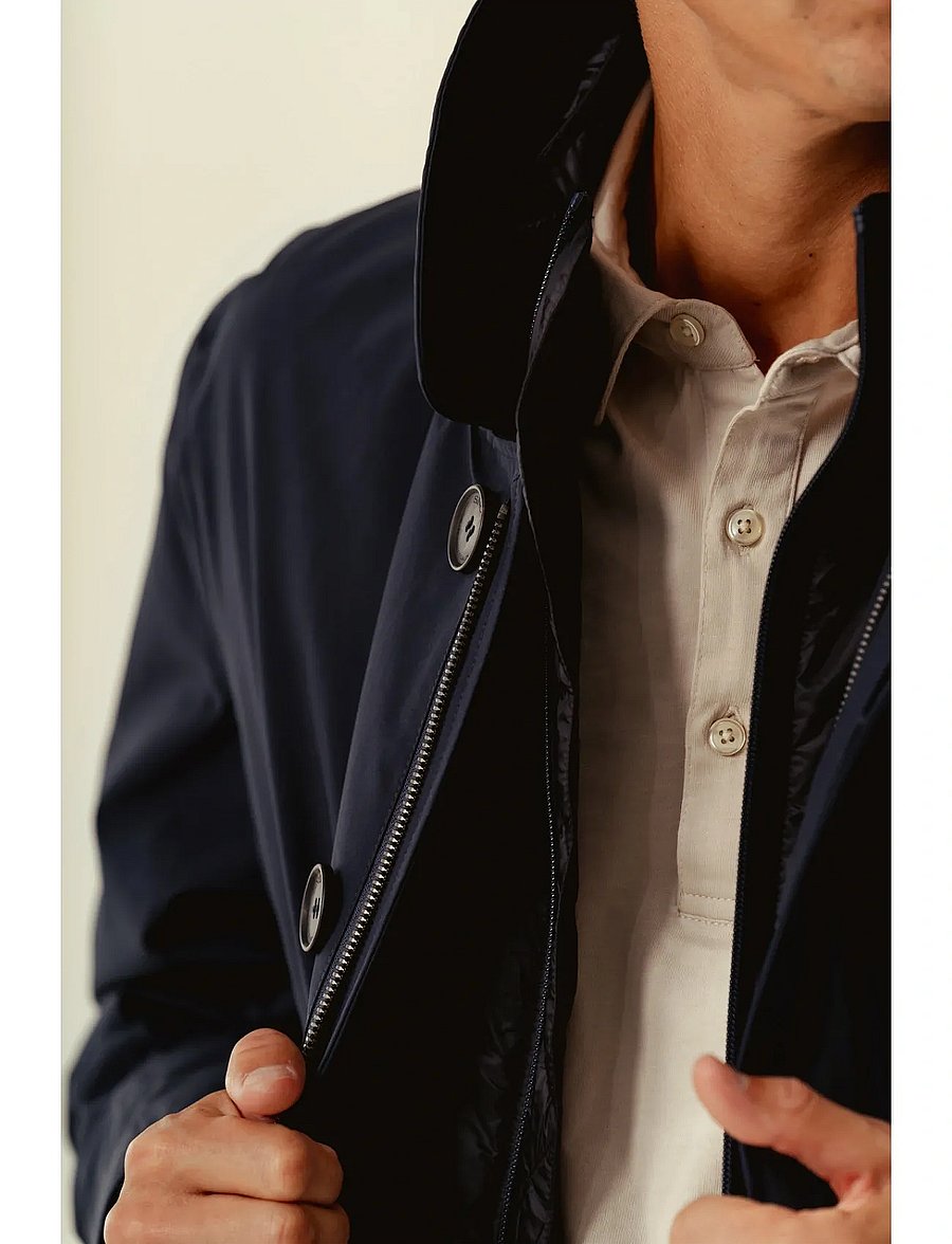 SNOOT - TRENTO DUE COAT M - parkas - navy - 3