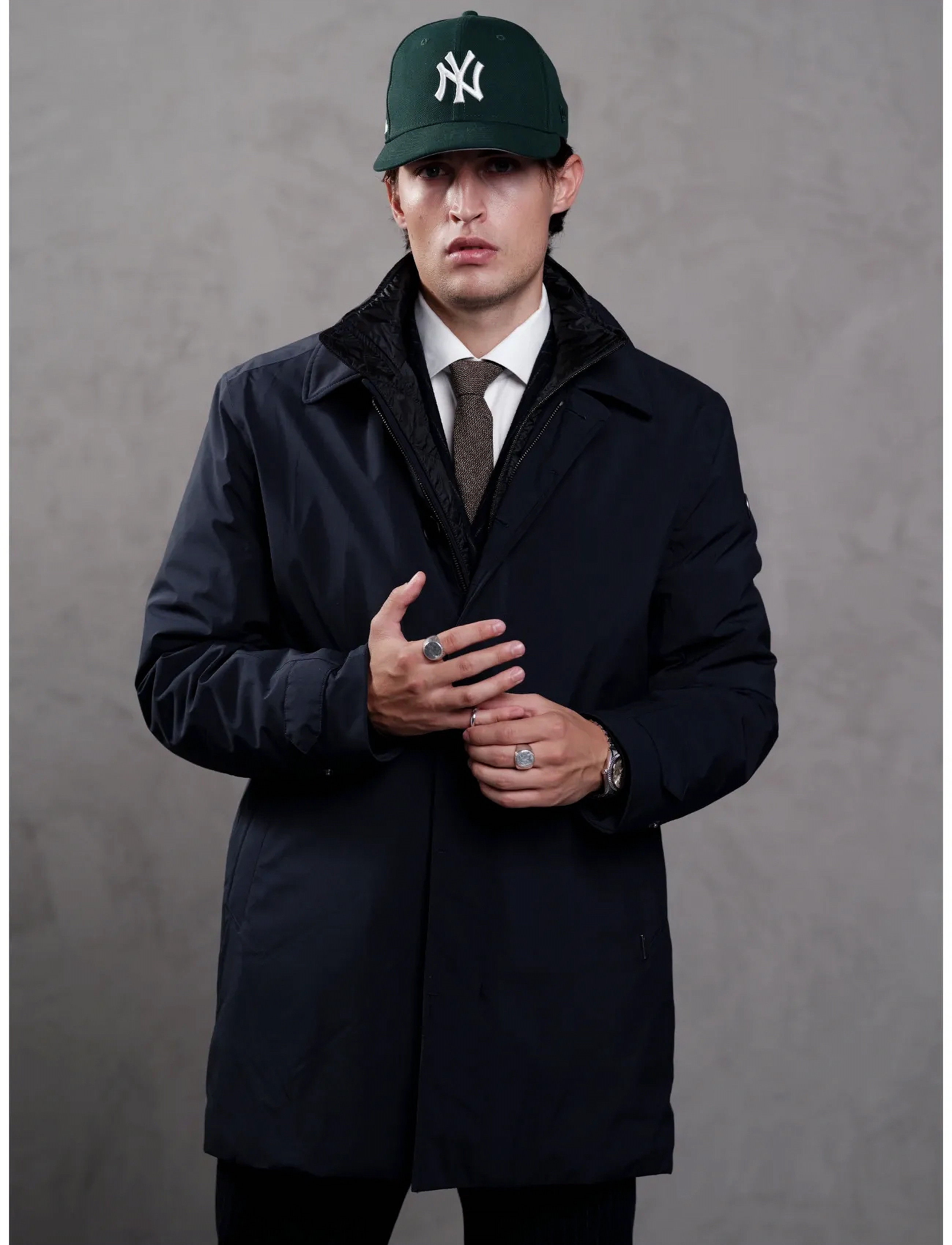 SNOOT - TRENTO DUE COAT M - parkas - navy - 4