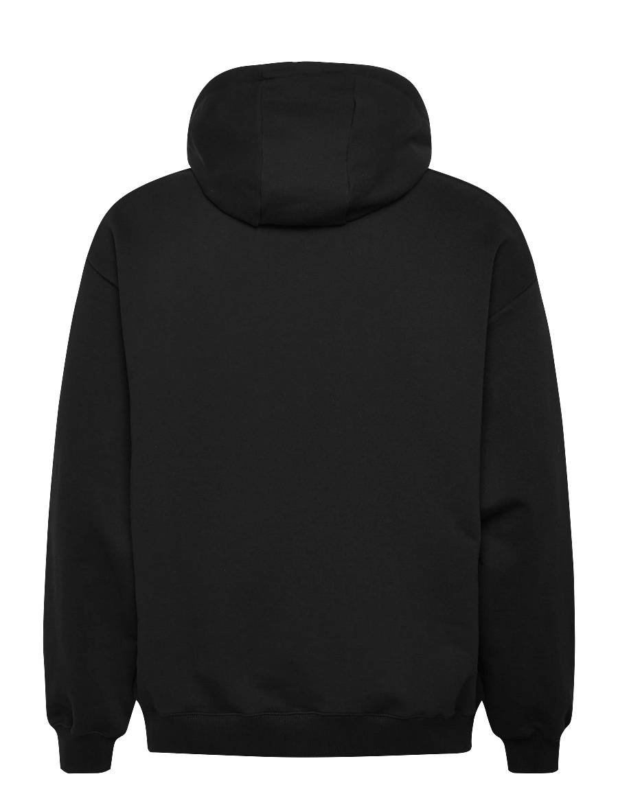 SNOW PEAK - NSD Square Logo Hoodie - tops - black - 1
