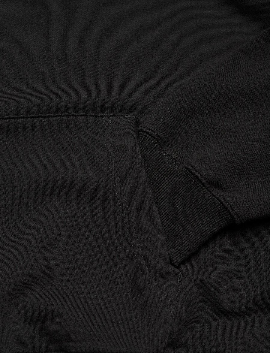 SNOW PEAK - NSD Square Logo Hoodie - tops - black - 3