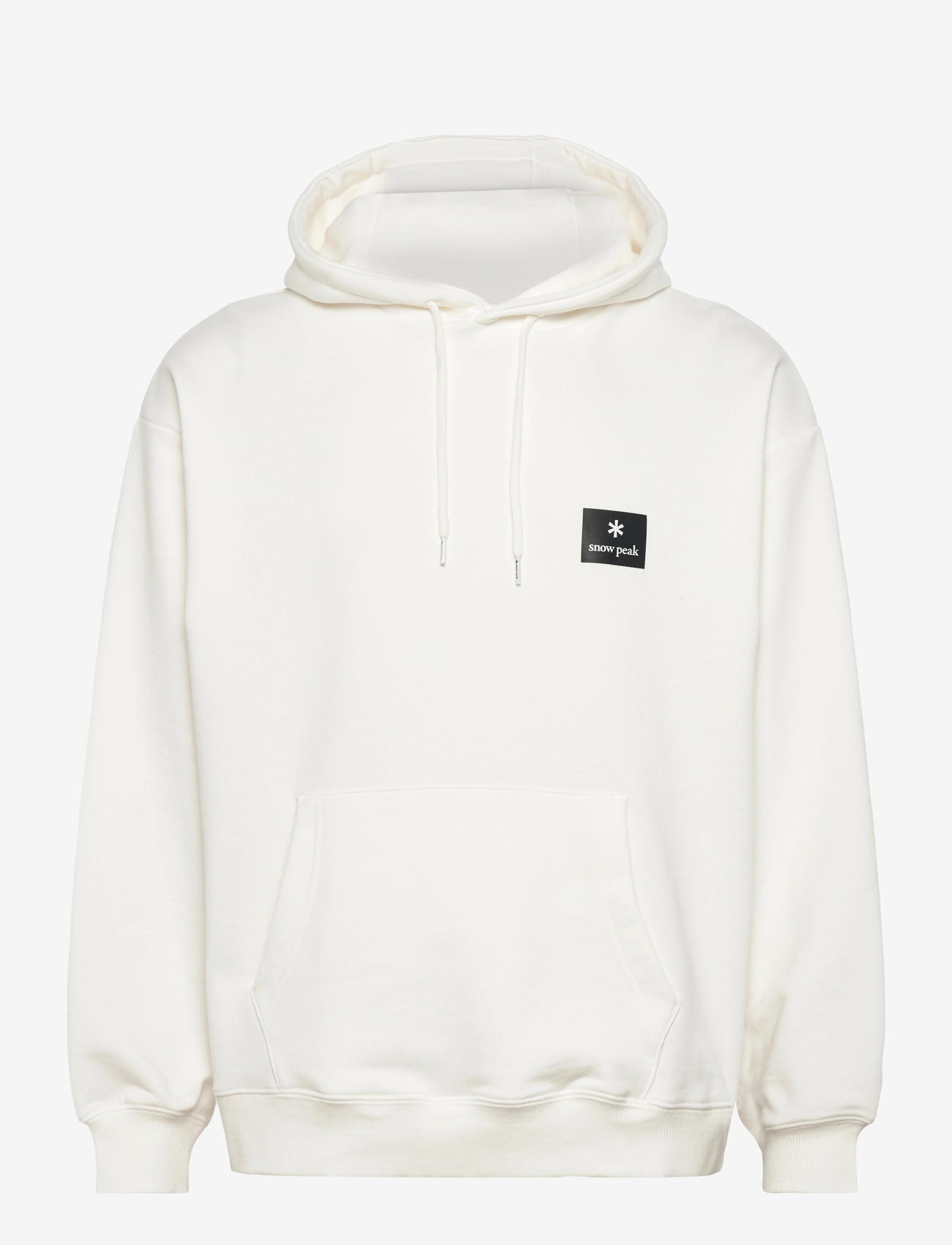 SNOW PEAK - NSD Square Logo Hoodie - oberteile - off white - 0