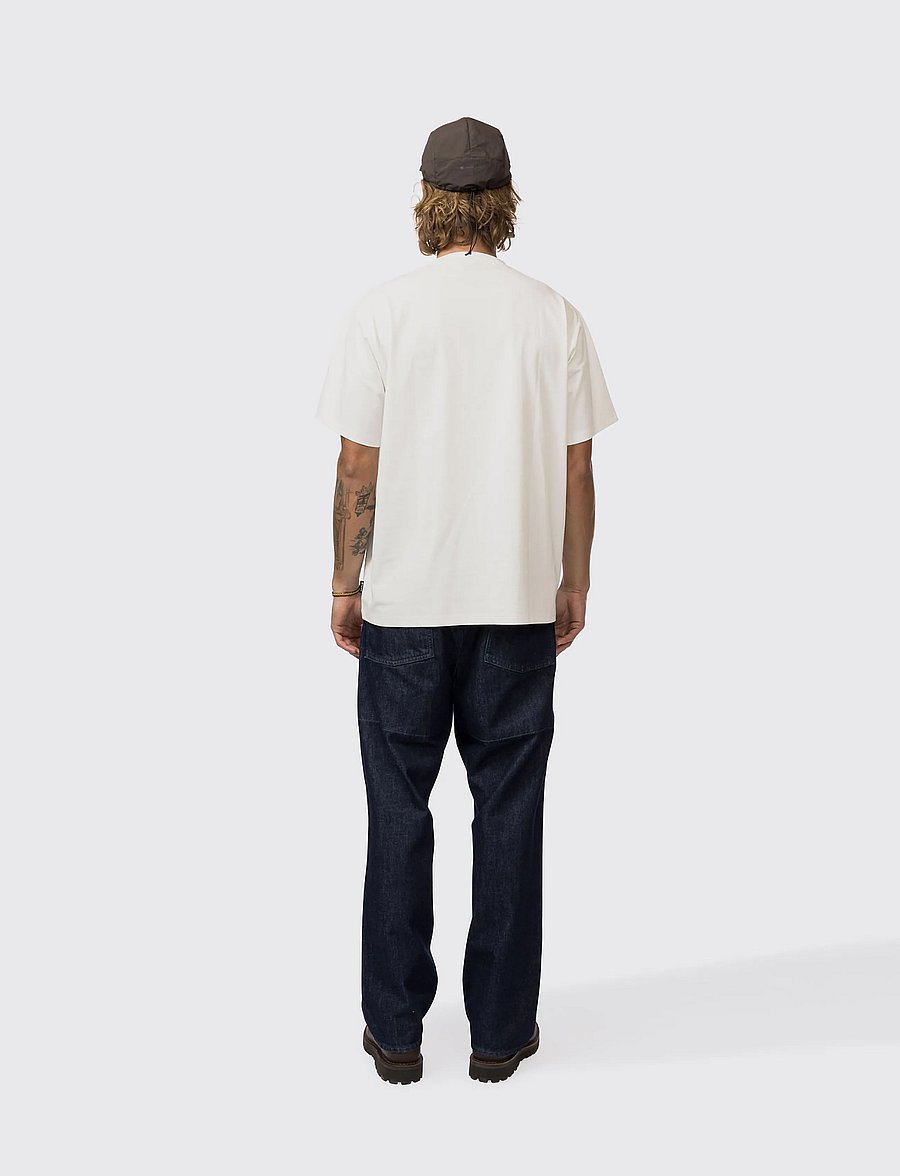 SNOW PEAK - SP Reflective Typography T-Shirt - off white - 0