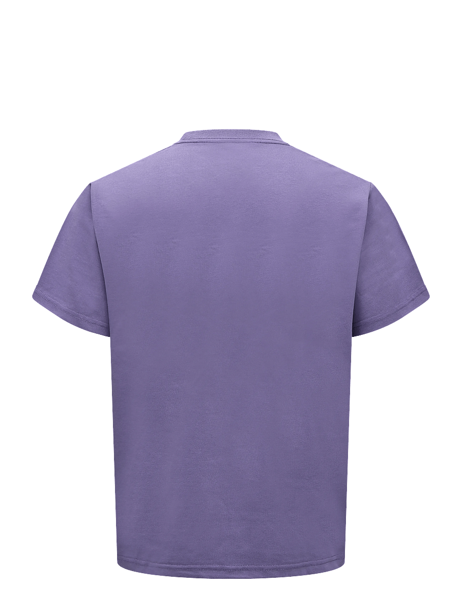 SNOW PEAK - SP Reflective Typography T-Shirt - tops & t-shirts - purple - 2