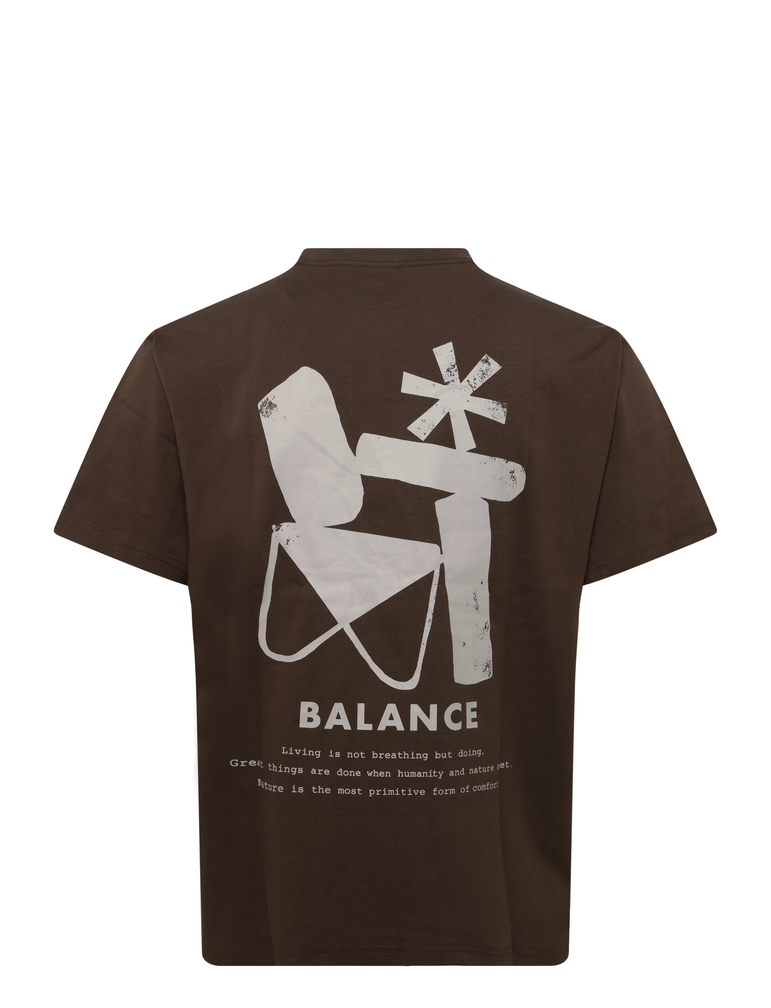 SNOW PEAK - Elemental Balance T-Shirt - brown - 2
