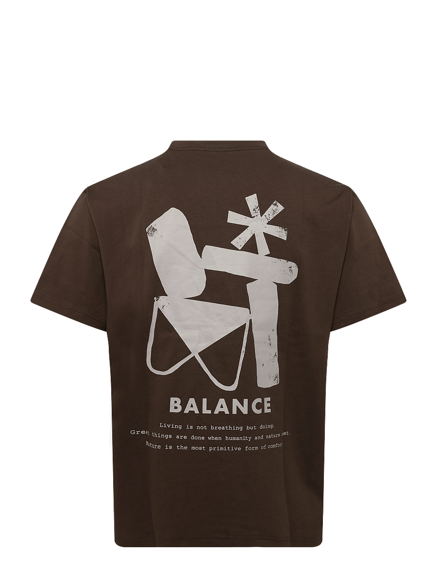 SNOW PEAK - Elemental Balance T-Shirt - brown - 2