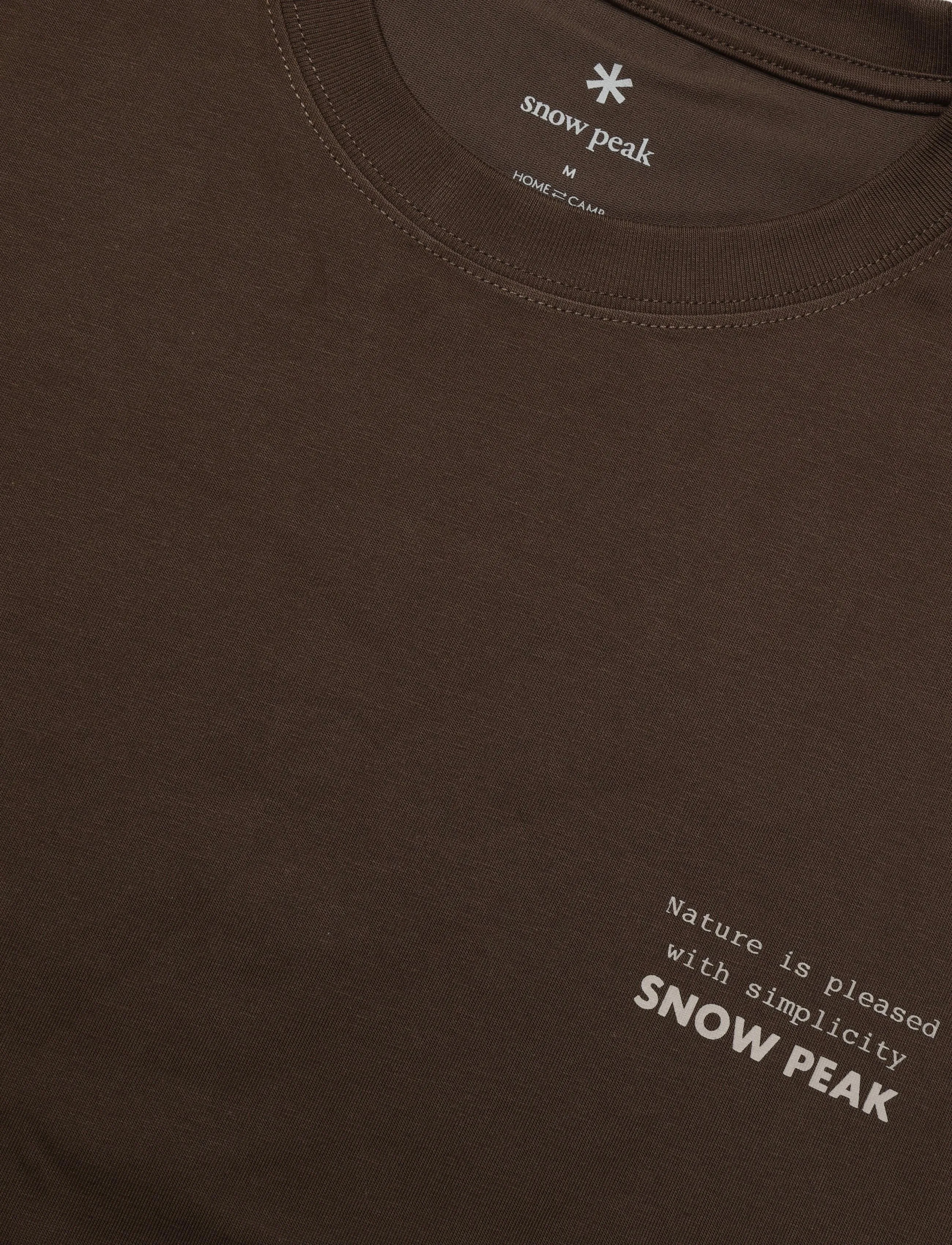 SNOW PEAK - Elemental Balance T-Shirt - brown - 3