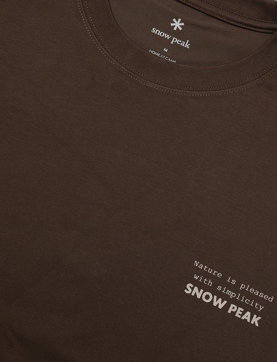 SNOW PEAK - Elemental Balance T-Shirt - brown - 3