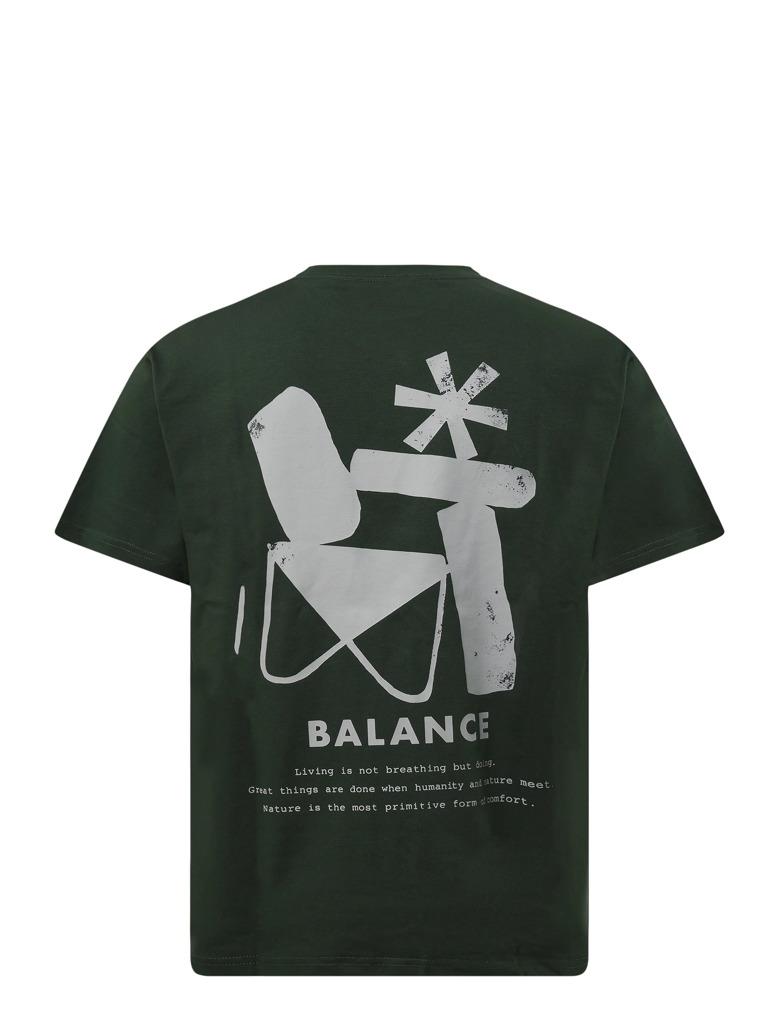 SNOW PEAK - Elemental Balance T-Shirt - kurzärmelige - dark green - 2