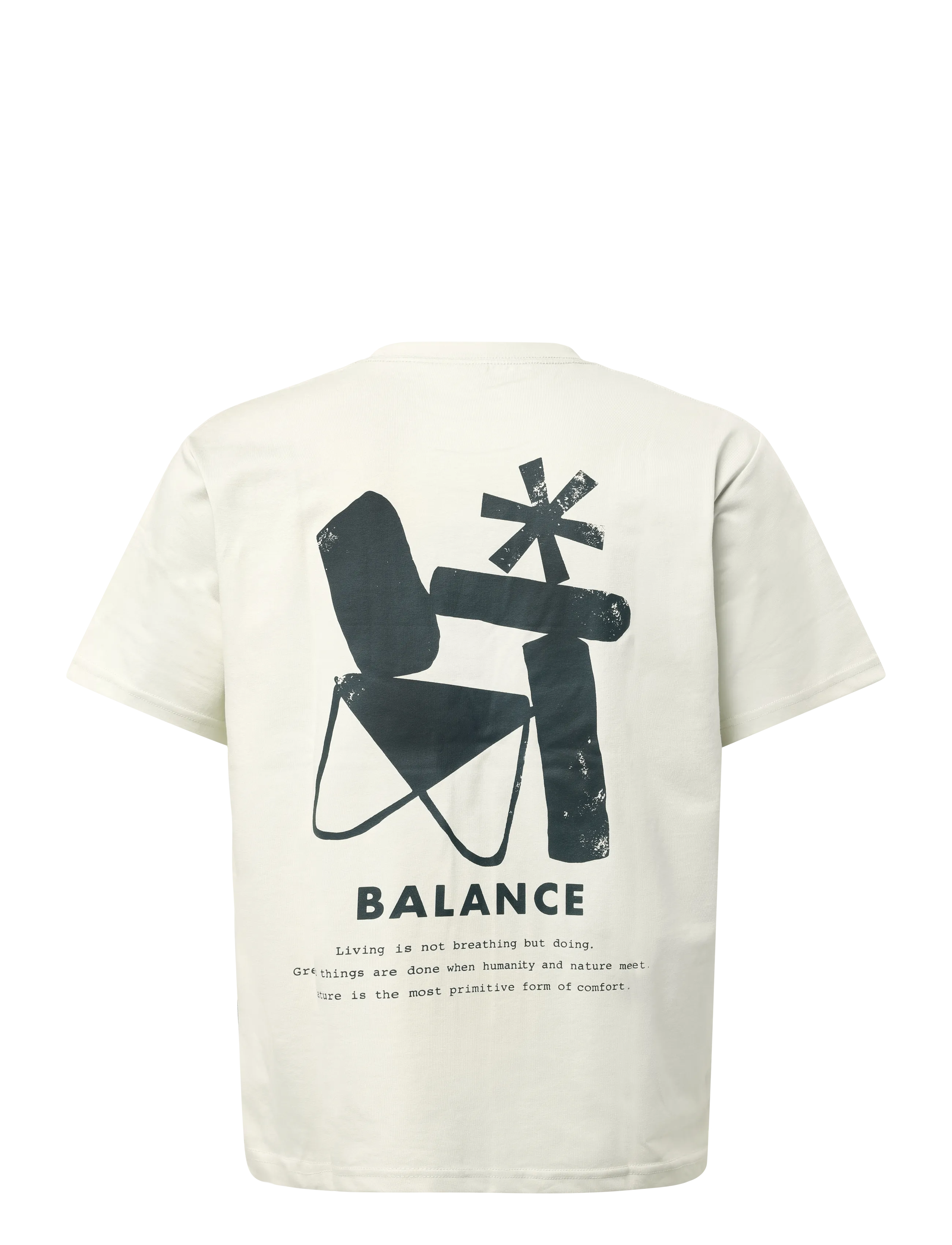 SNOW PEAK - Elemental Balance T-Shirt - kurzärmelige - ivory - 2
