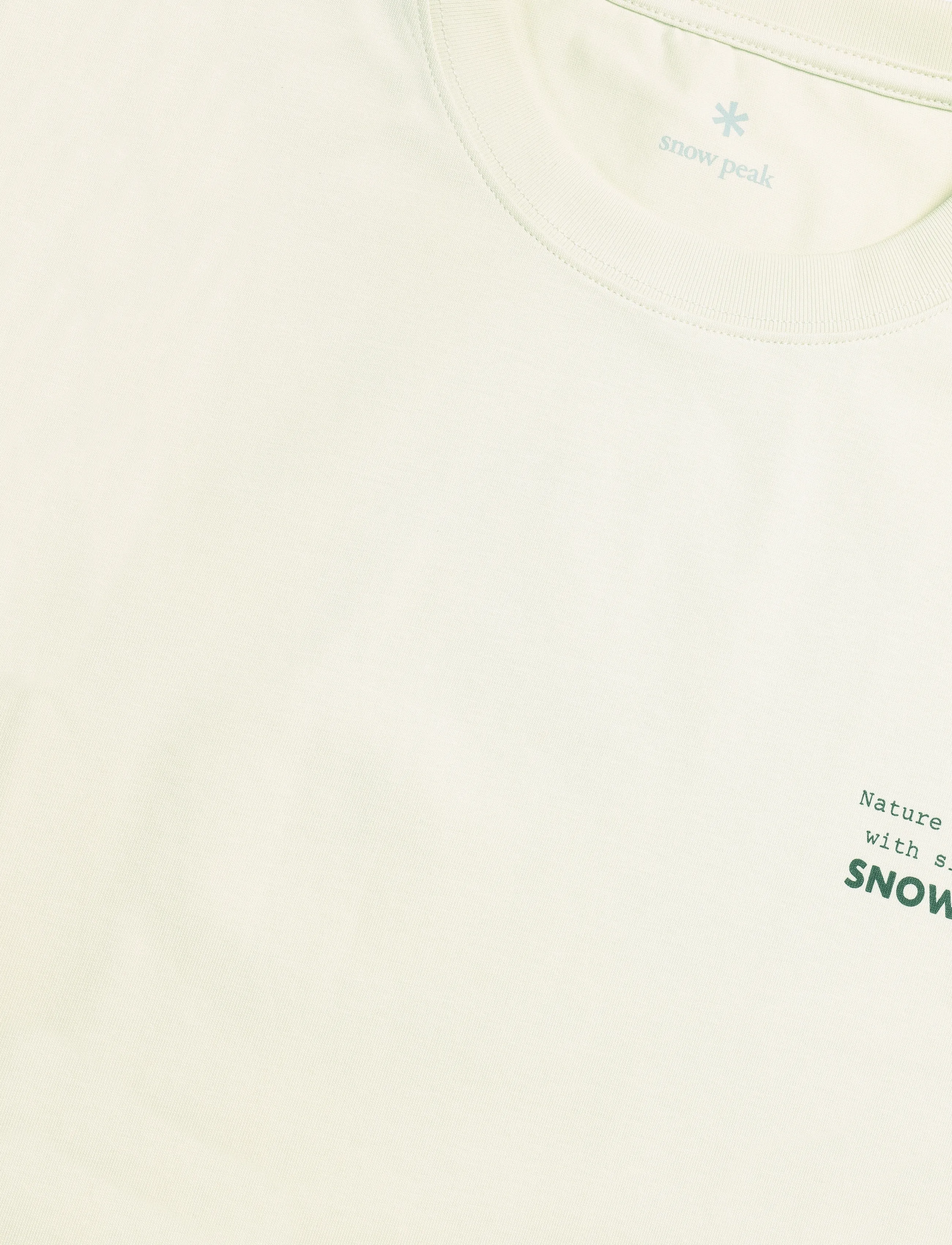 SNOW PEAK - Elemental Balance T-Shirt - kurzärmelige - ivory - 3