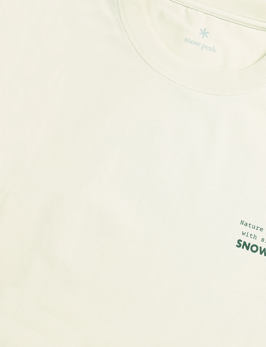SNOW PEAK - Elemental Balance T-Shirt - t-shirts - ivory - 3