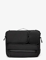 SNOW PEAK - MULTI-STORAGE LAPTOP CASE - laptop bags - black - 0
