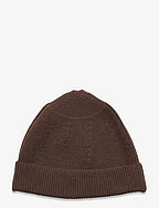 CO/PE KNIT CAP - BROWN