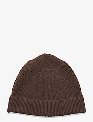 SNOW PEAK - CO/PE KNIT CAP - hats - brown - 1