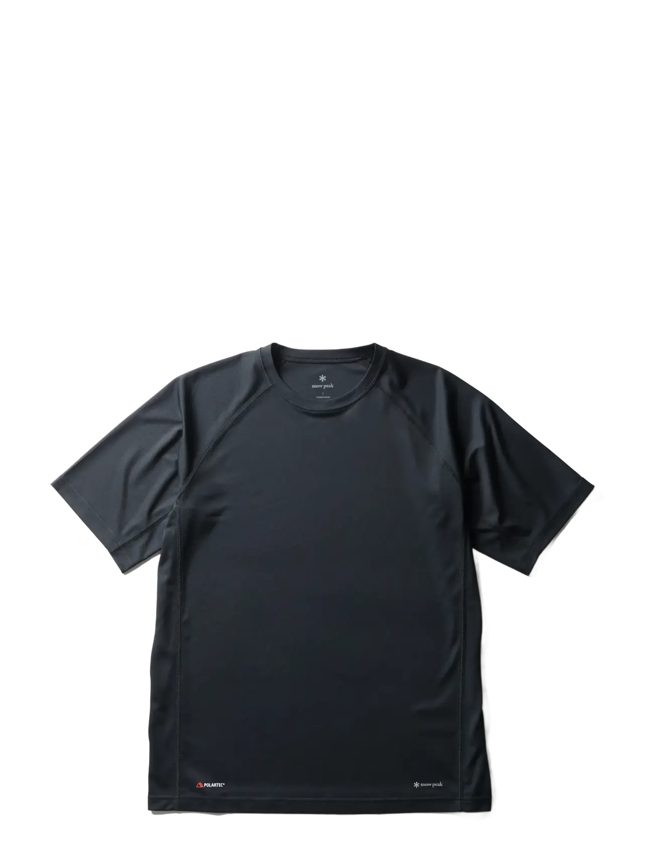 SNOW PEAK Polartec Power Dry T-Shirt Schwarz - XL - Herren
