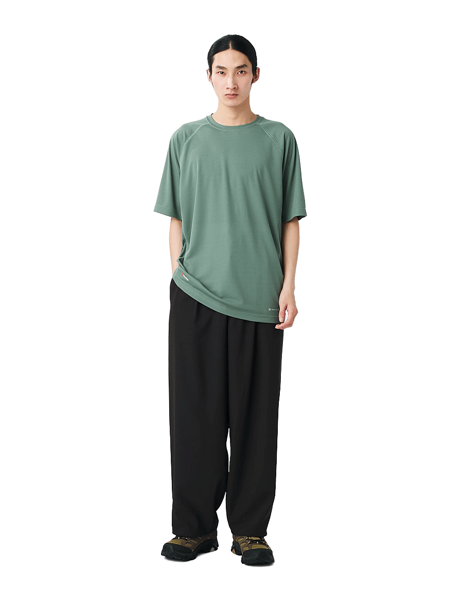 SNOW PEAK - Polartec Power Dry T-Shirt - t-shirts - foliage - 0