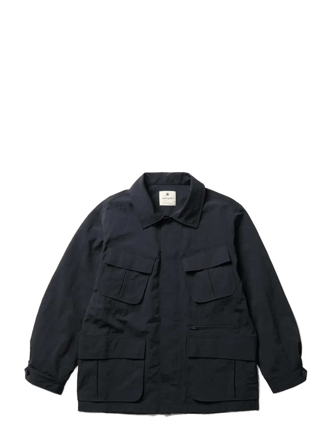 SNOW PEAK Nylon Washer Jacke Schwarz - XL - Herren