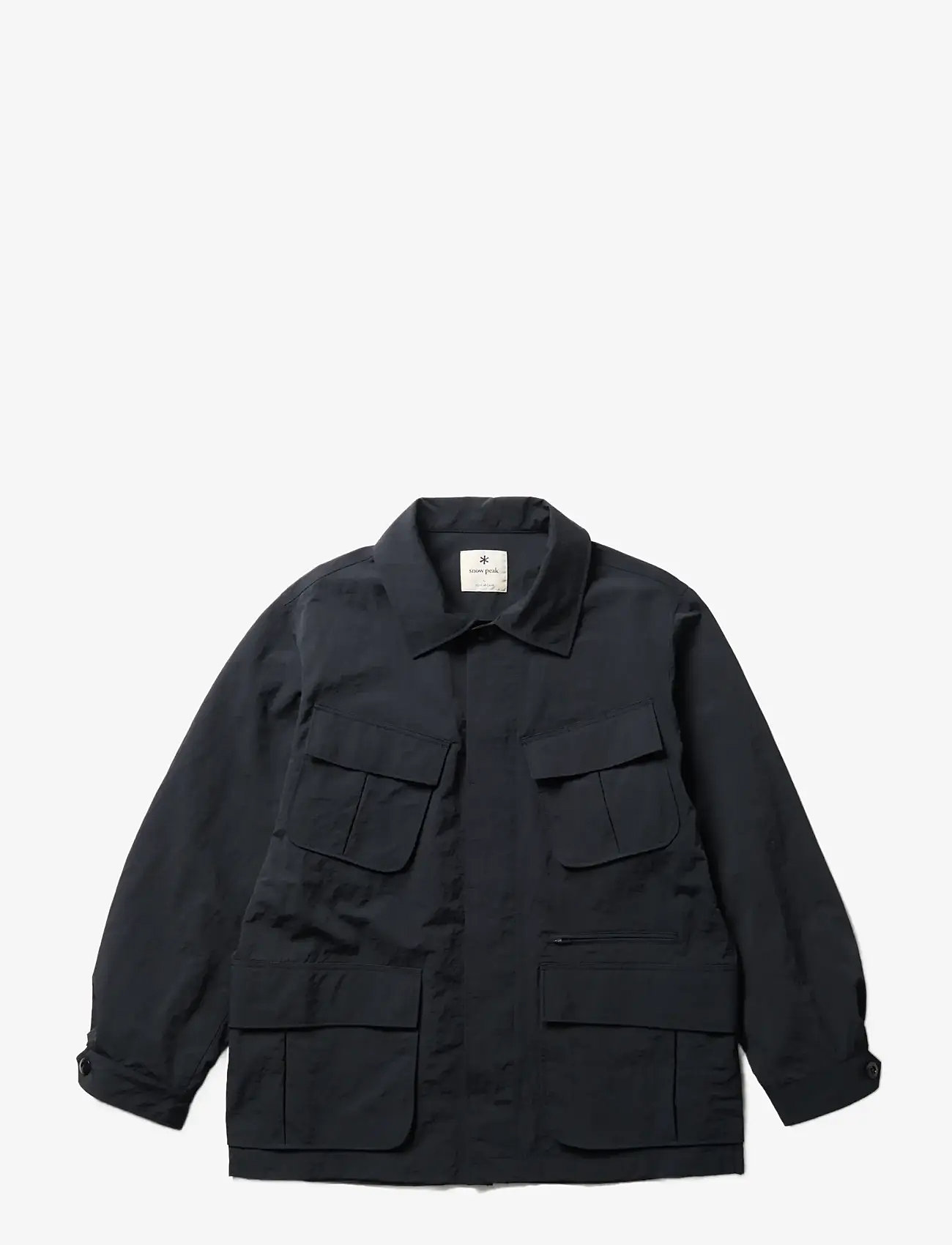 SNOW PEAK - Nylon Washer Jacket - vabaaja jakid - black - 1