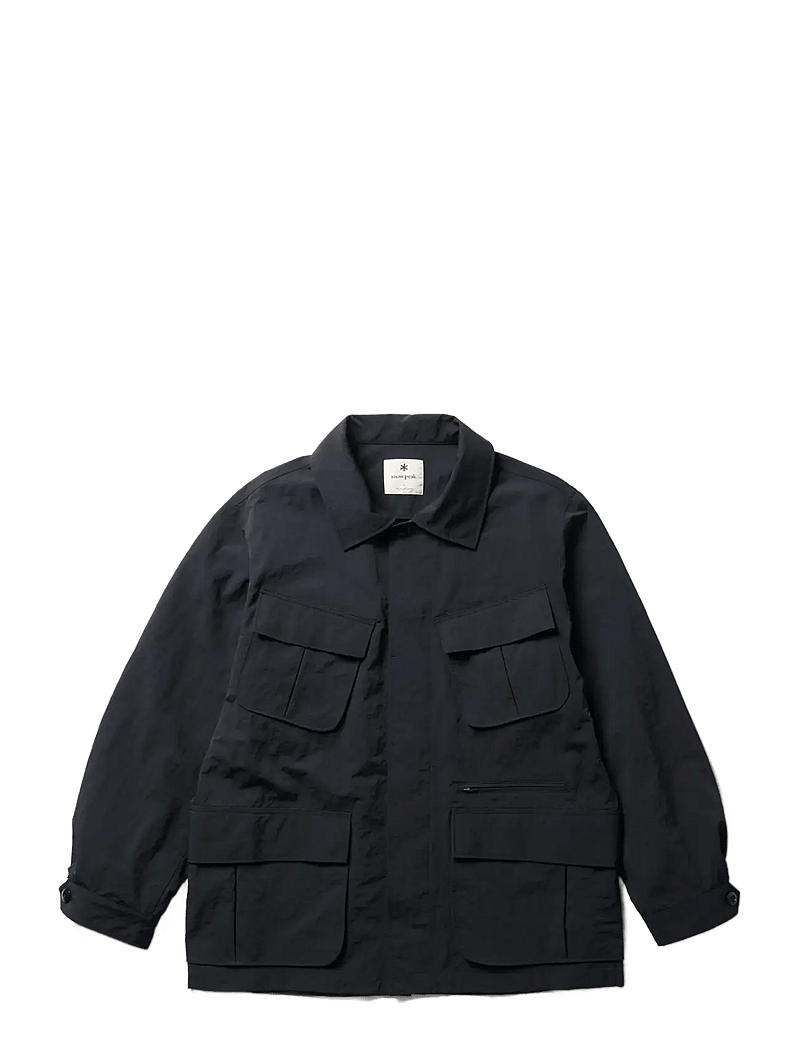 SNOW PEAK - Nylon Washer Jacket - vabaaja jakid - black - 1