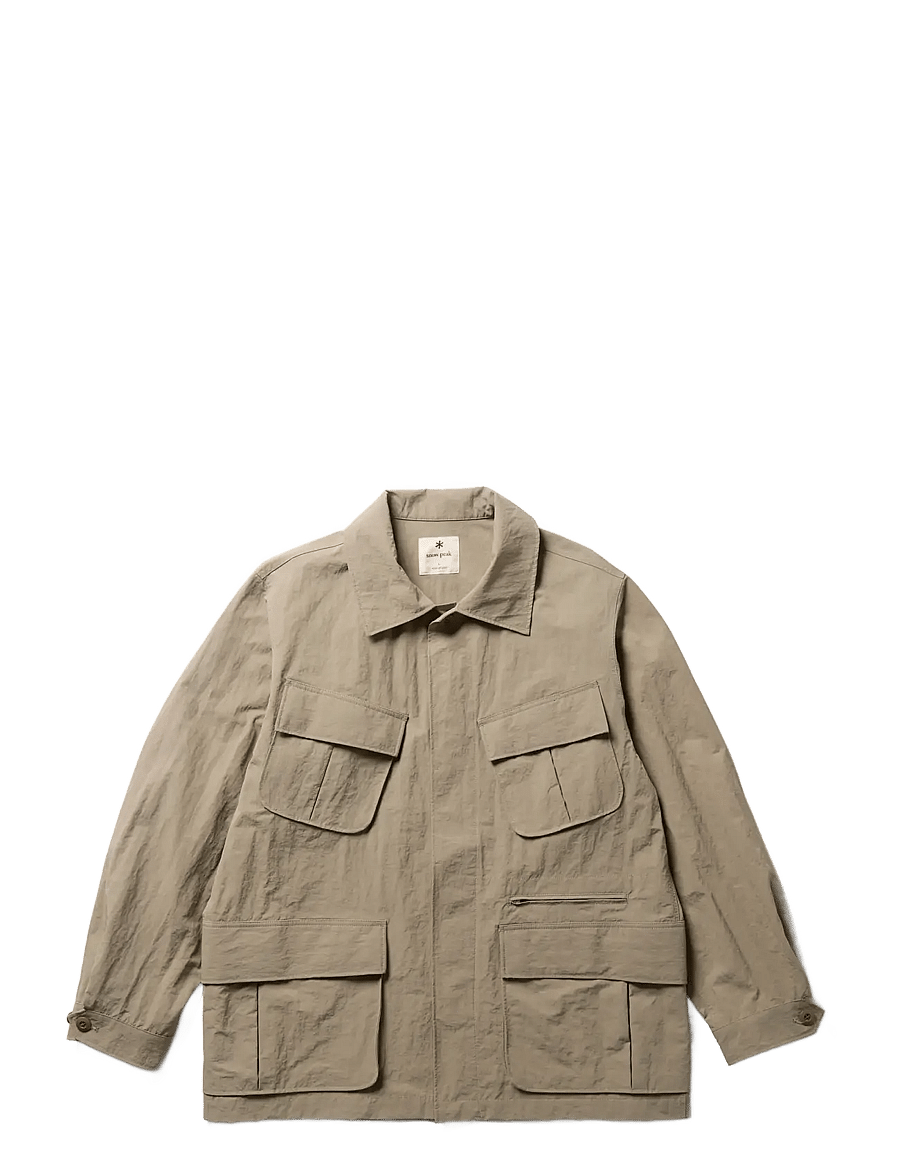 SNOW PEAK - Nylon Washer Jacket - vabaaja jakid - greige - 1