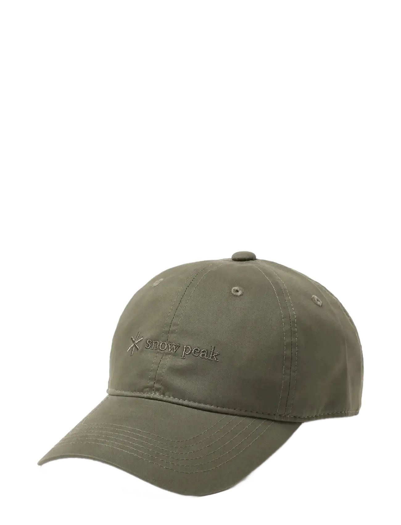 SNOW PEAK Nsd Logo Cap, L, Sport Accessories, Khakigrün - Caps, Männerswear