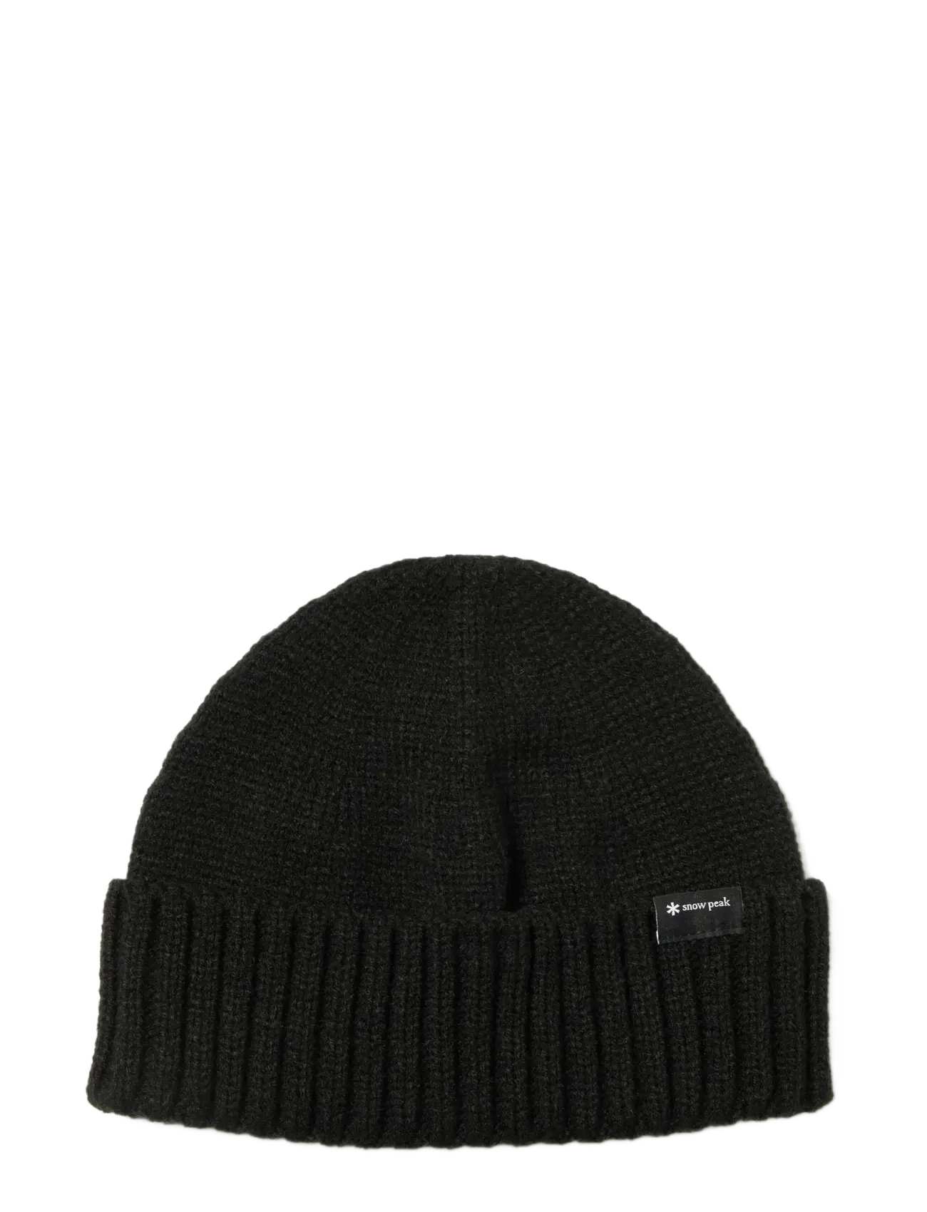 SNOW PEAK NSD Knit Cap - SNOW PEAK - BLACK / black