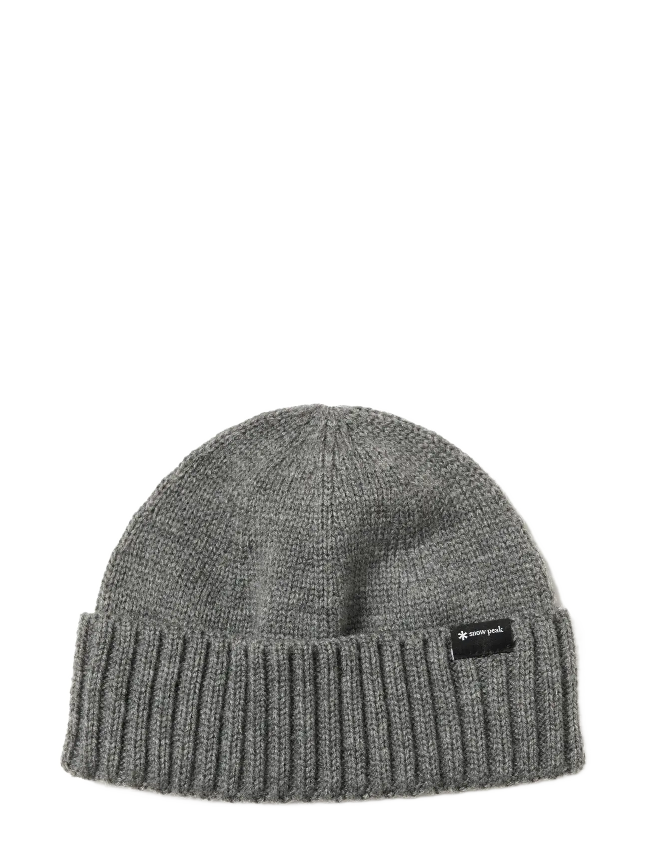 SNOW PEAK NSD Knit Cap - SNOW PEAK - CHARCOAL / grey