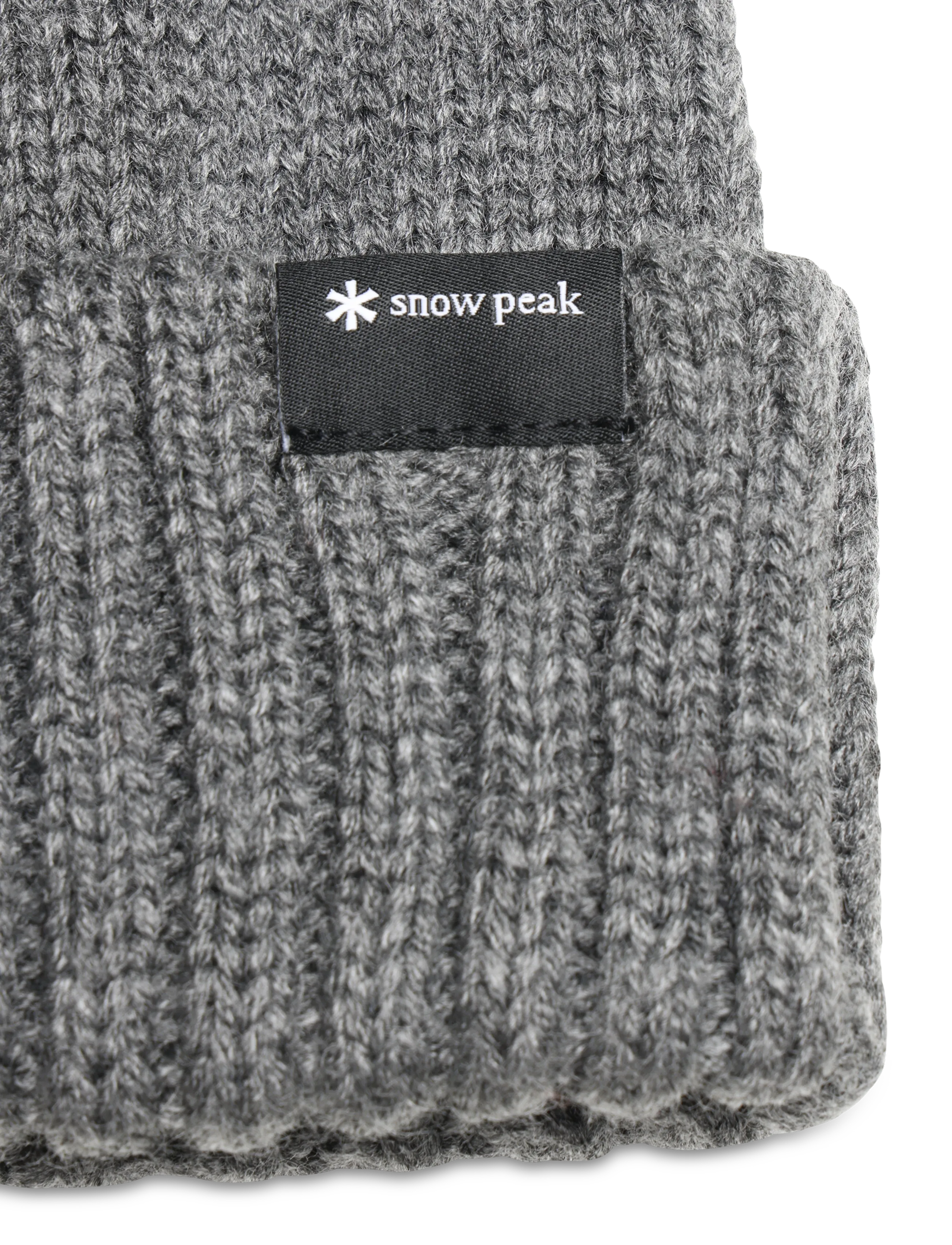 SNOW PEAK - NSD Knit Cap - die niedrigsten preise - charcoal - 2