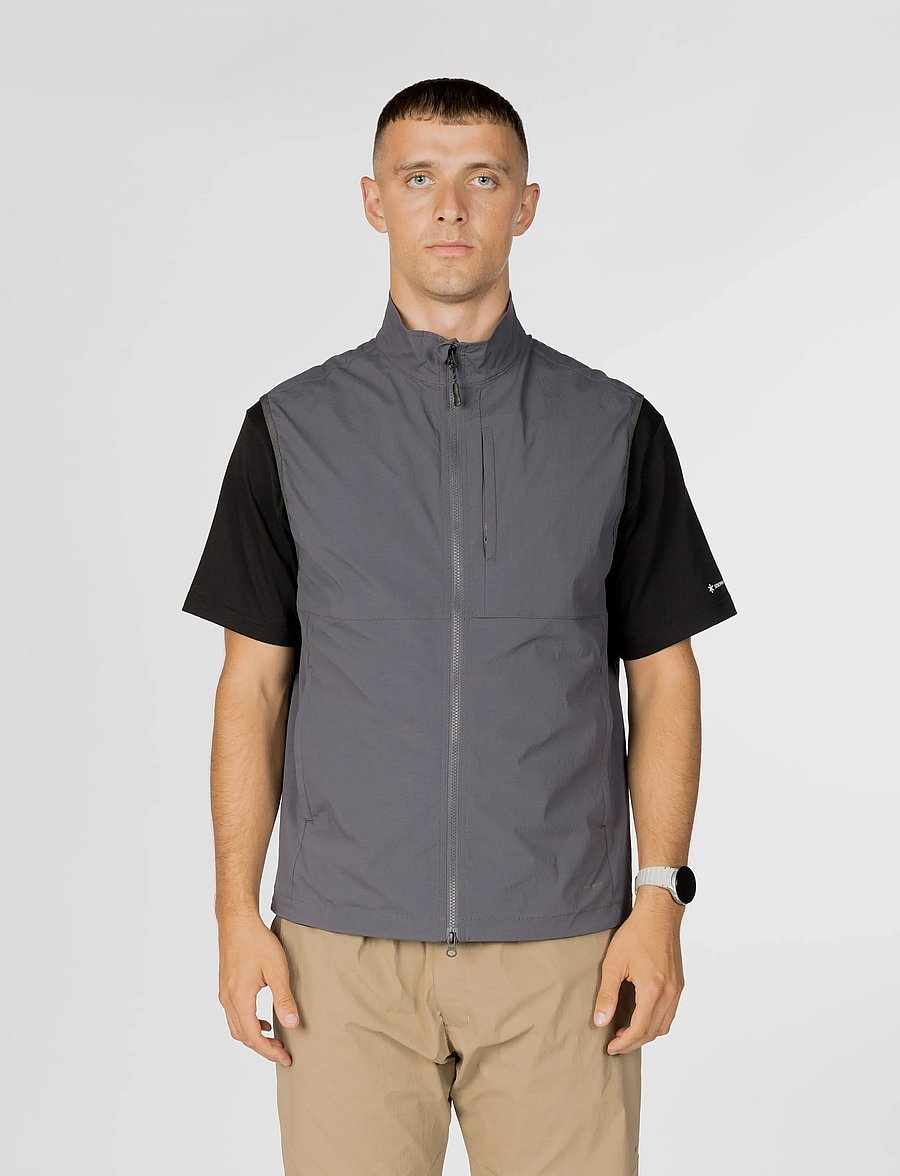 SNOW PEAK - NSD Utility Vest - outdoor - charcoal - 0