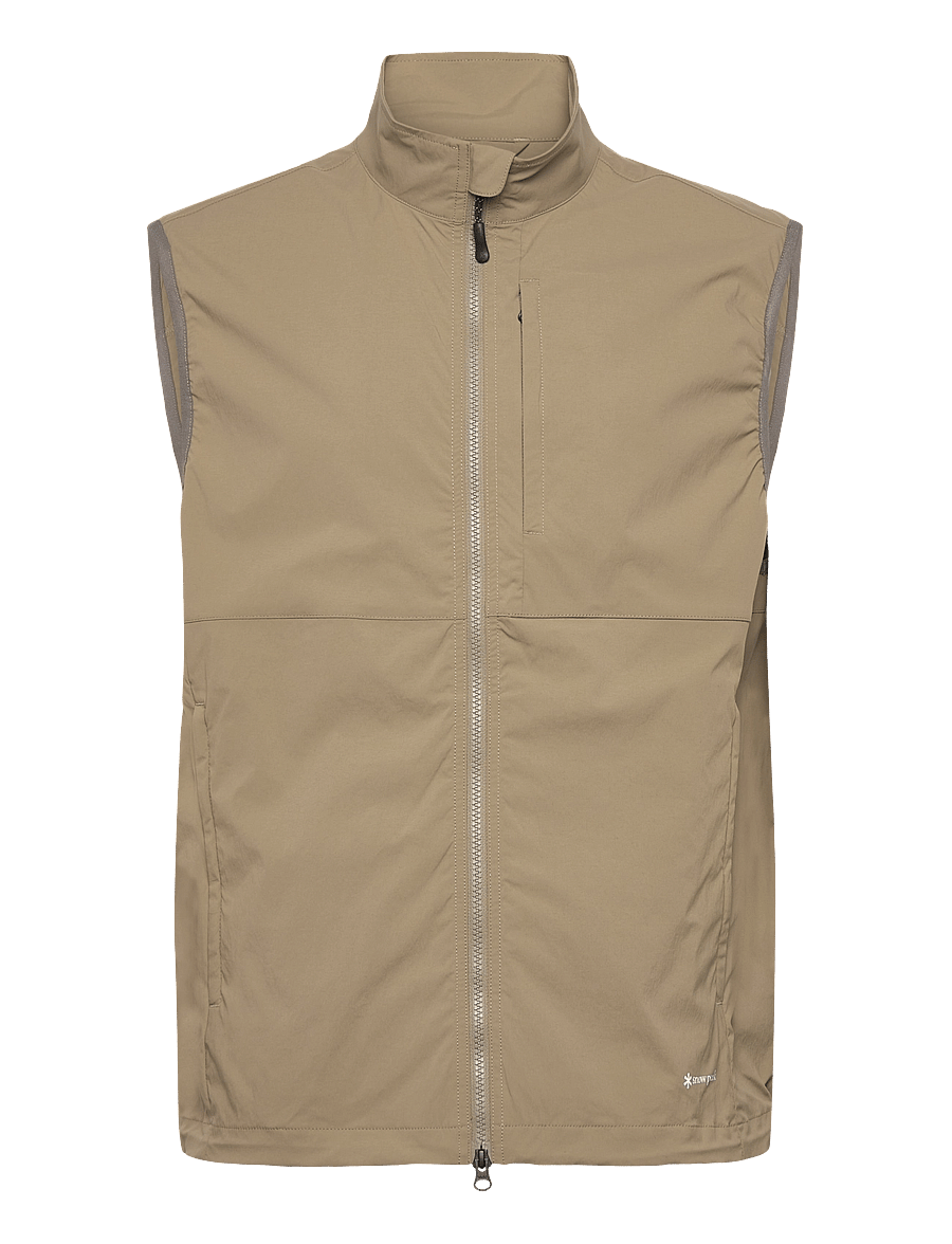 SNOW PEAK - NSD Utility Vest - outdoor - greige - 0