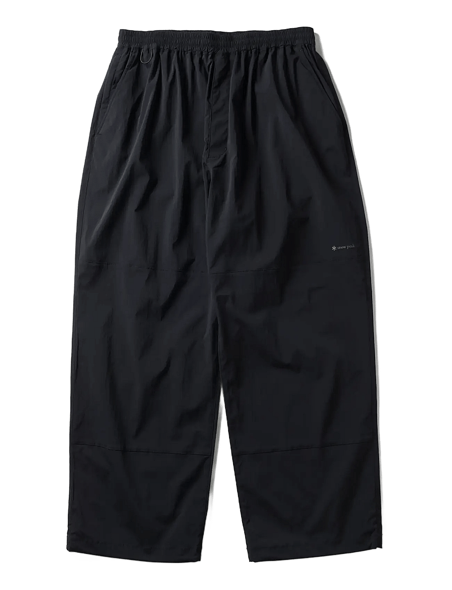 SNOW PEAK - NSD Easy Wide Pants - vabaõhupüksid - black - 0