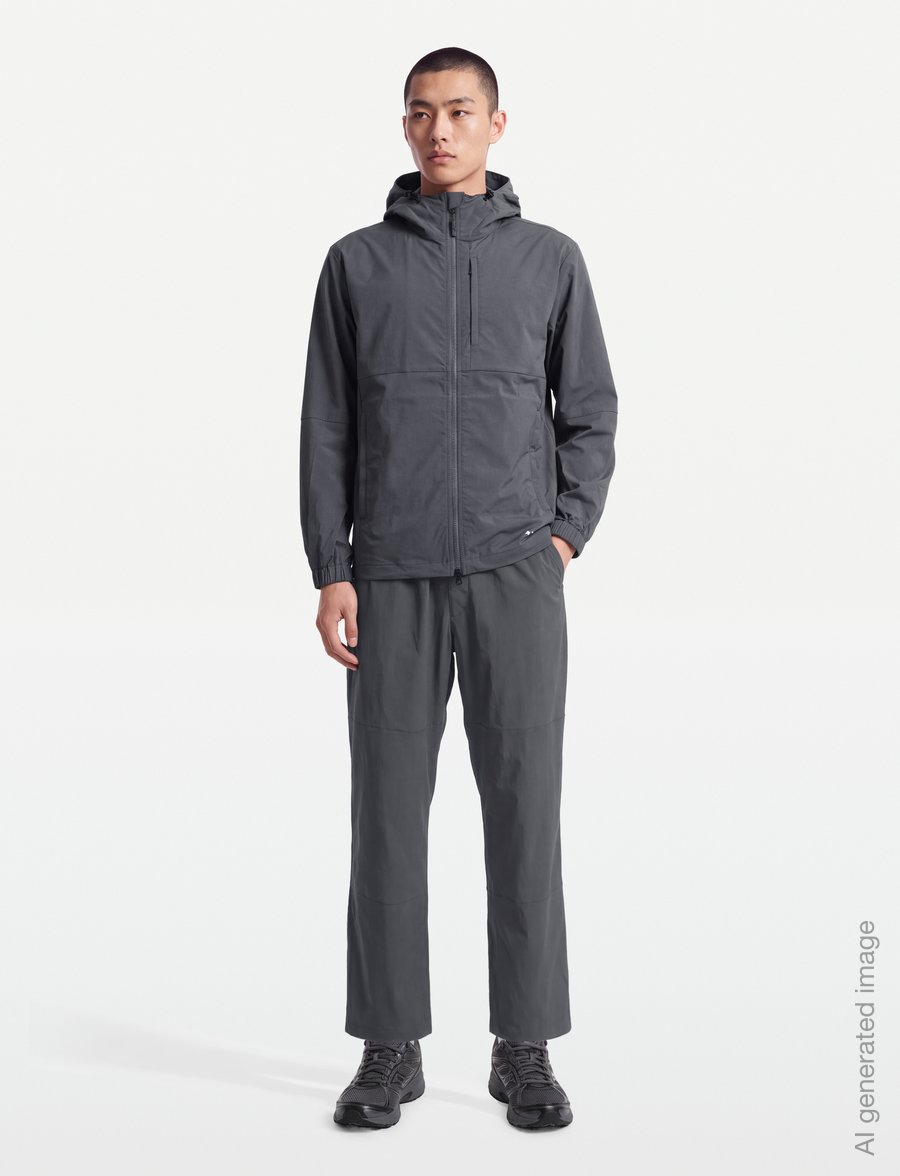 SNOW PEAK - NSD Easy Wide Pants - outdoor pants - charcoal - 0