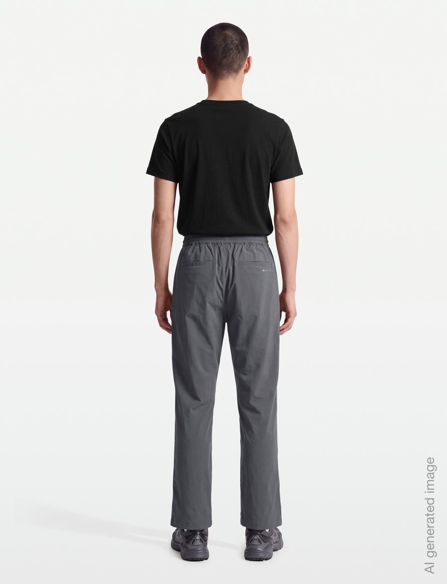 SNOW PEAK - NSD Easy Wide Pants - outdoor pants - charcoal - 4