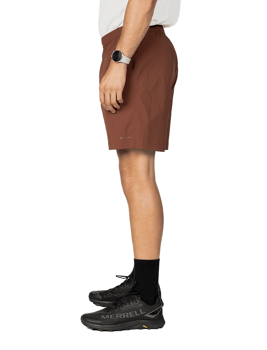 SNOW PEAK - New Standard Easy Shorts - friluftsshorts - brown - 0