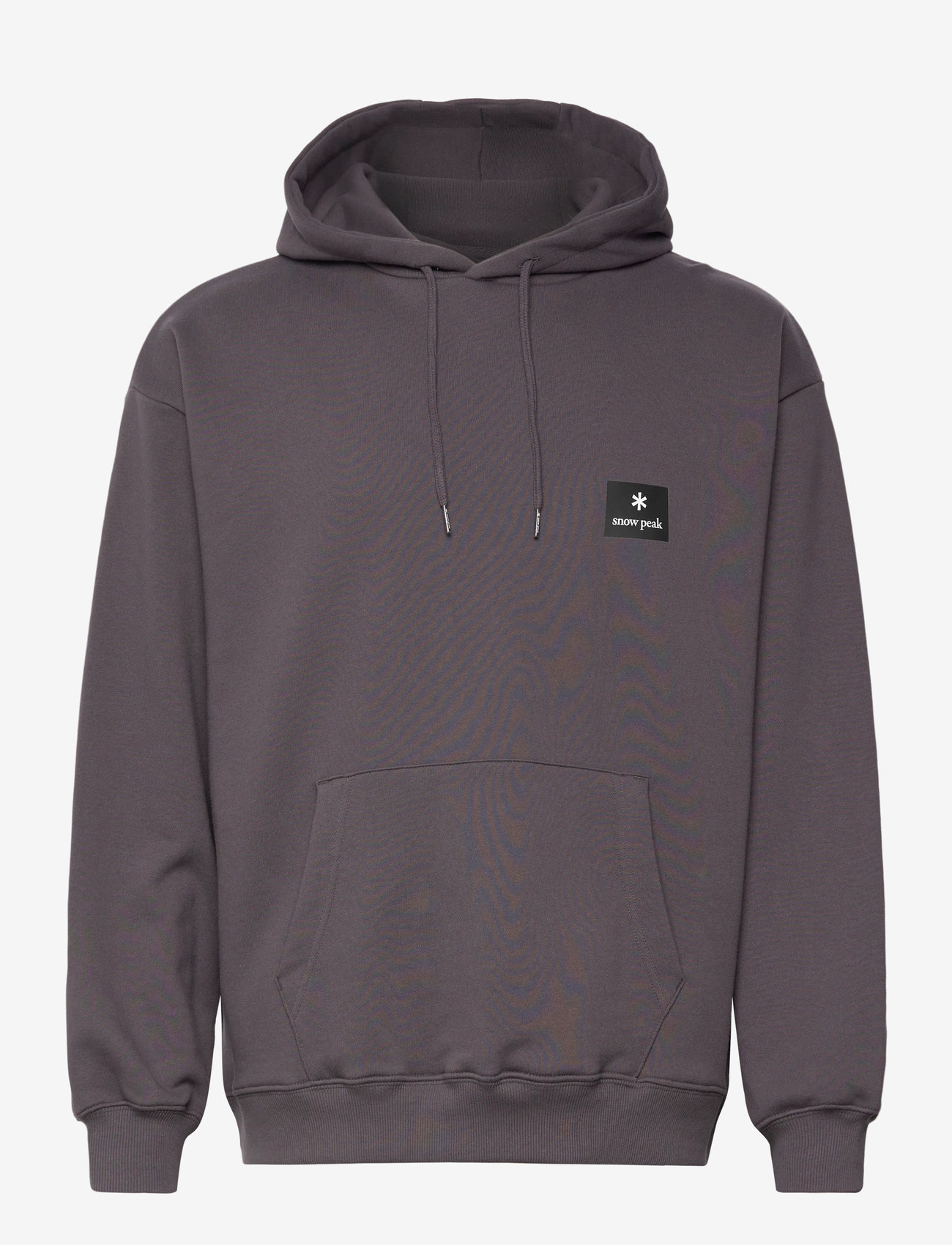 SNOW PEAK - NSD Square Logo Hoodie - huvtröjor - charcoal - 0