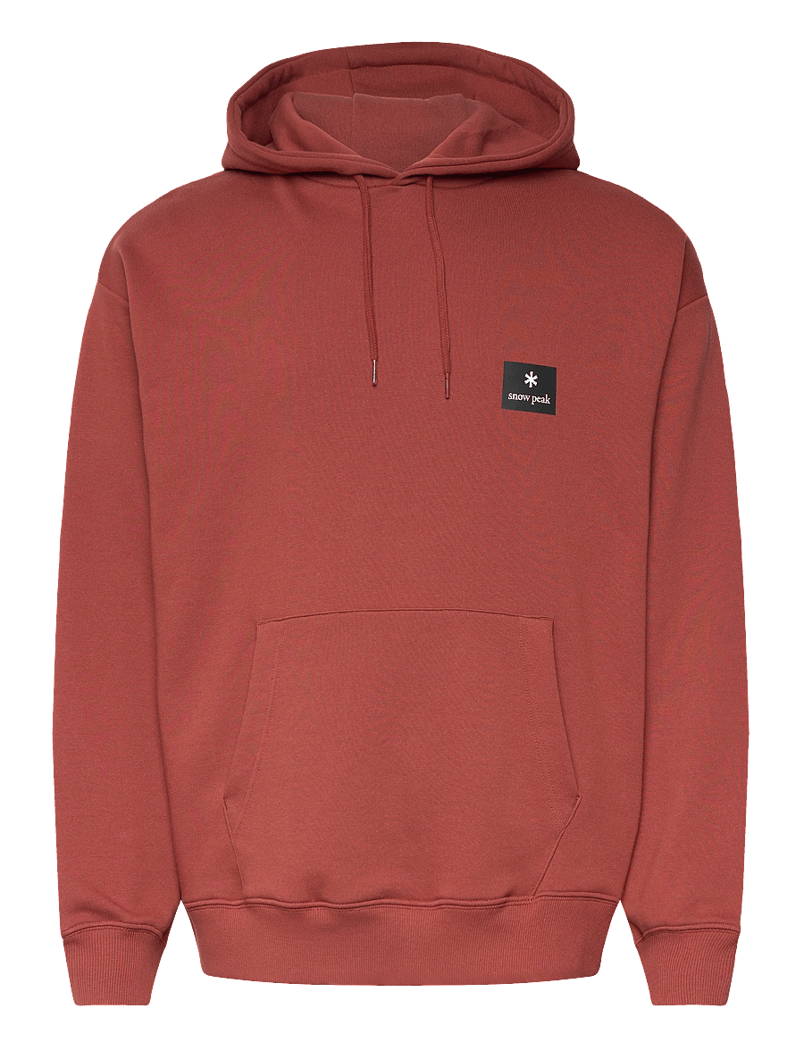 SNOW PEAK - NSD Square Logo Hoodie - sweatshirts - light brown - 0