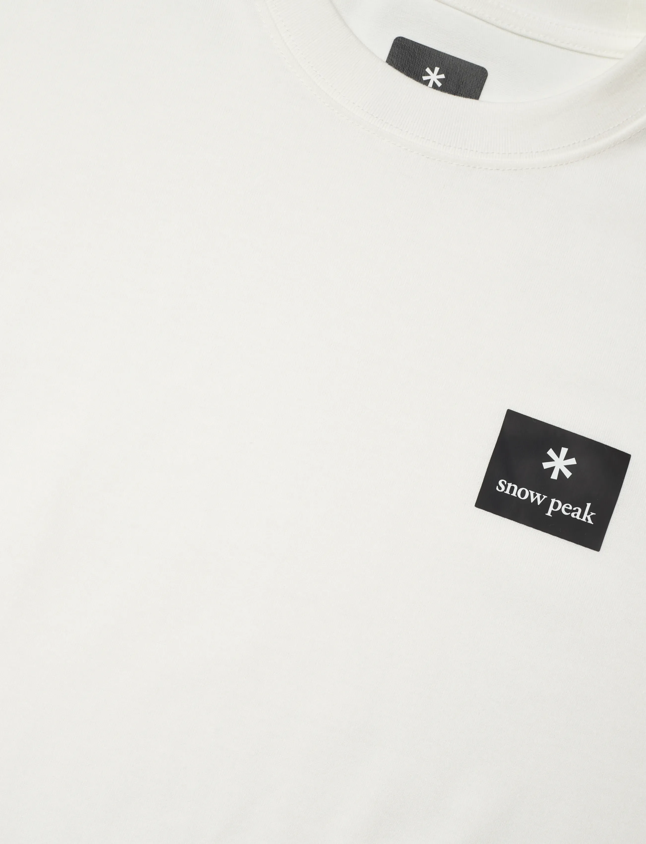 SNOW PEAK - NSD Square Logo T-Shirt - topper & t-skjorter - off white - 2