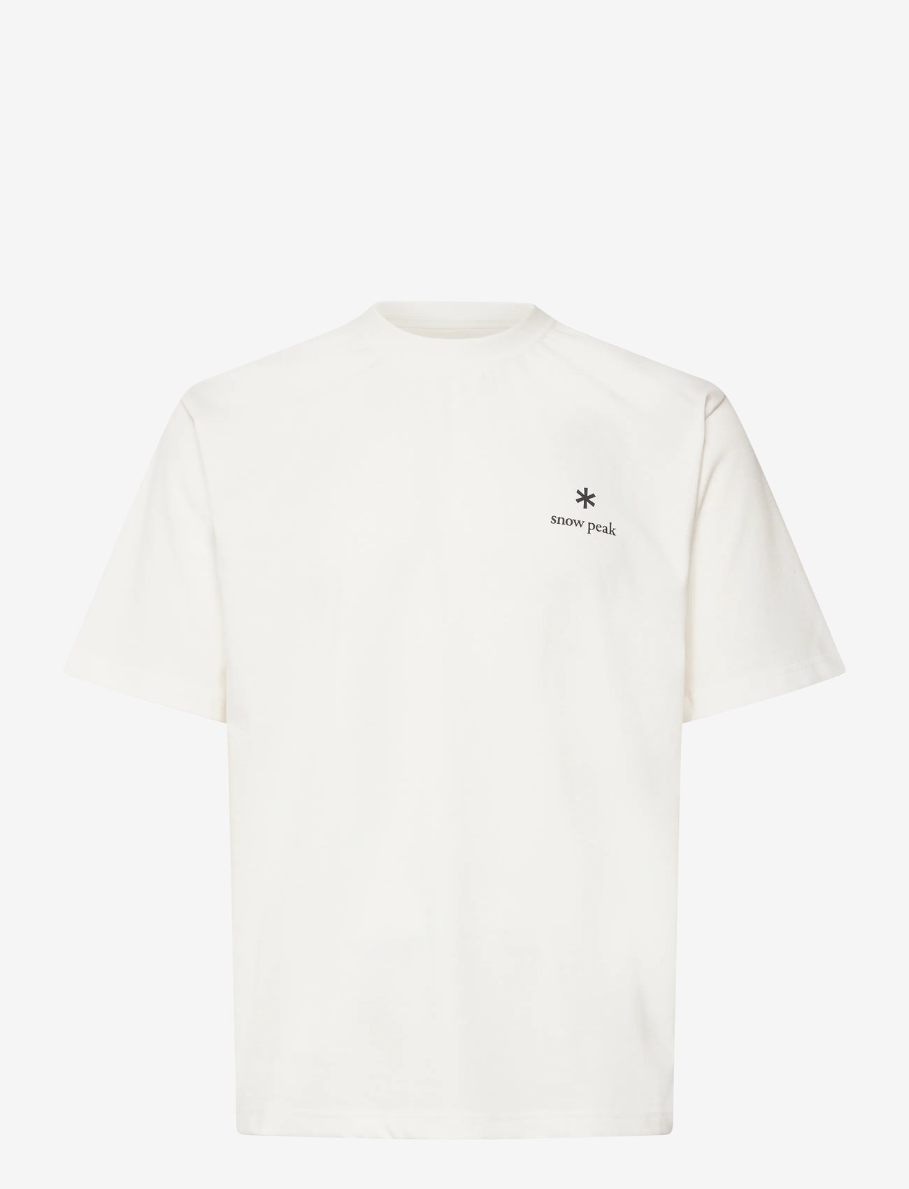 SNOW PEAK - NSD Logo T-Shirt - t-shirts - off white - 0