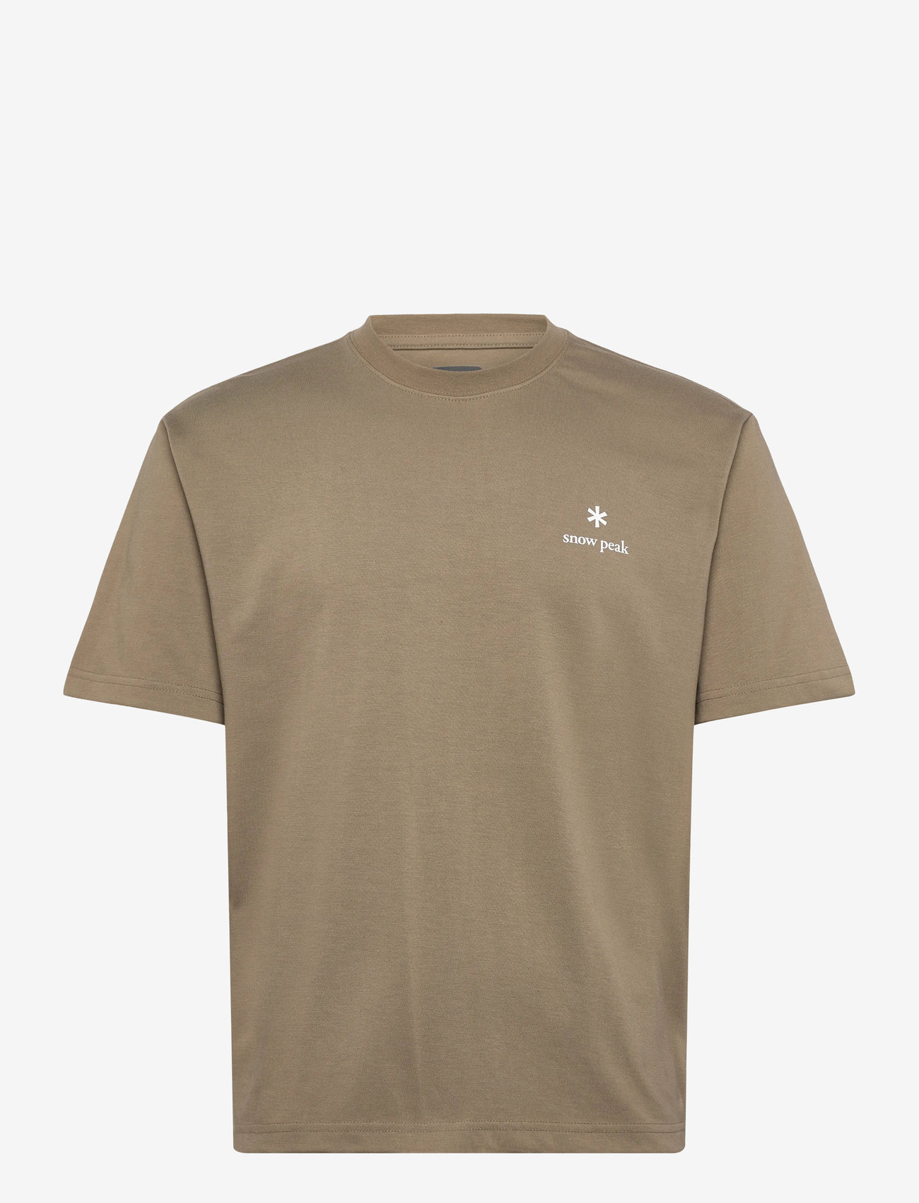 SNOW PEAK - NSD Logo T-Shirt - t-shirts - olive - 0