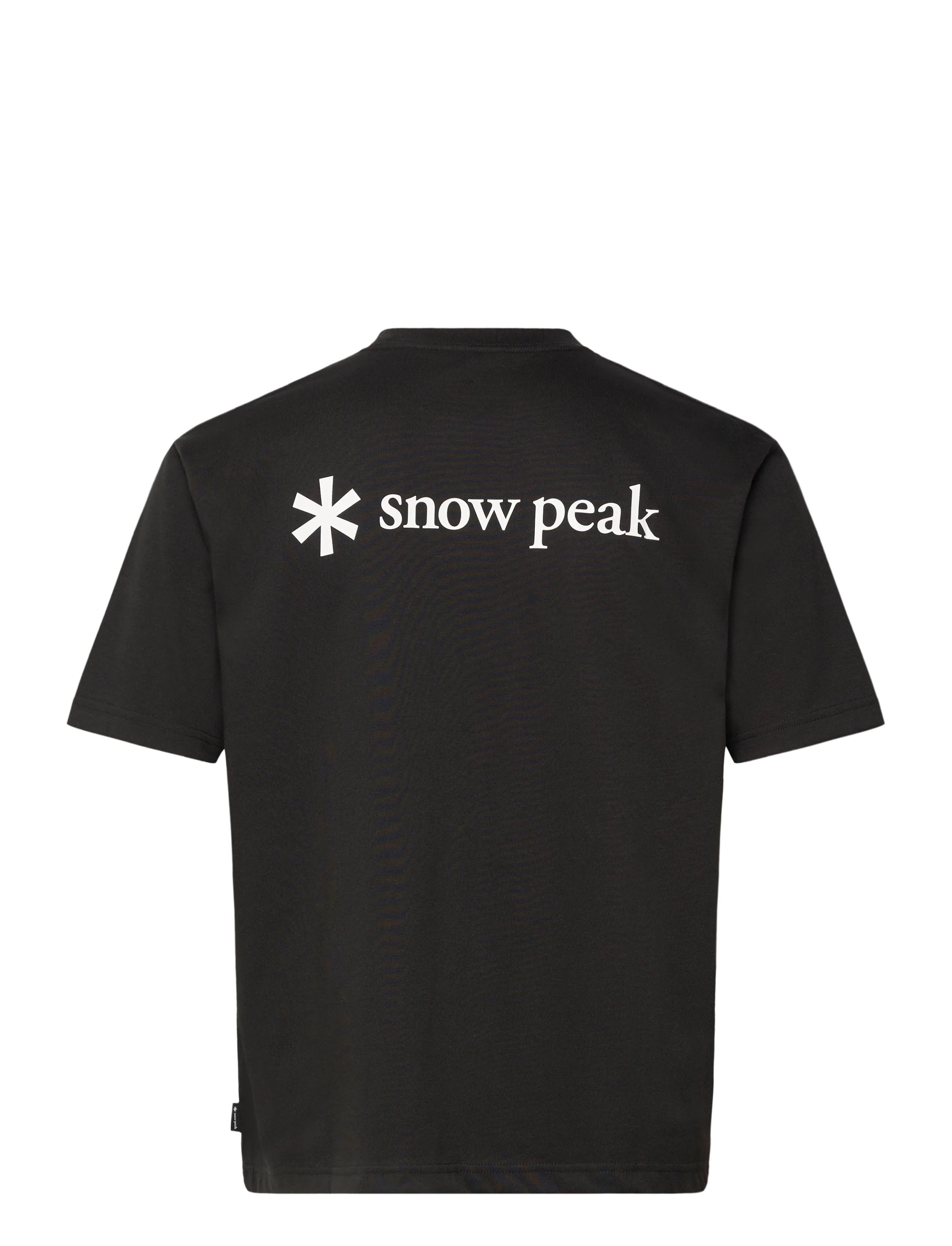 SNOW PEAK - NSD Back Printed Logo T-Shirt - t-shirts - black - 1